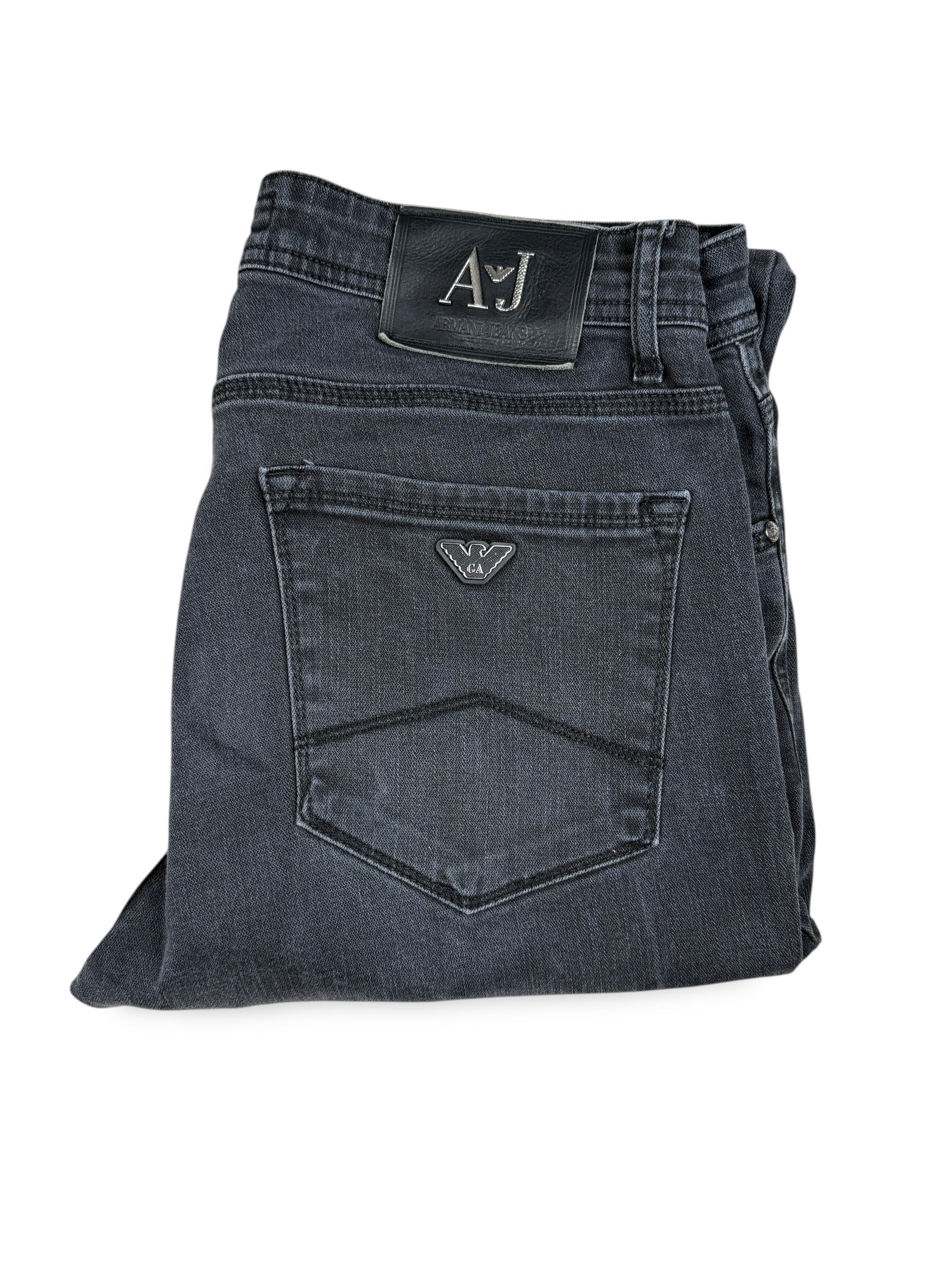 2000s Armani Jeans RZ028 Schwarz | M