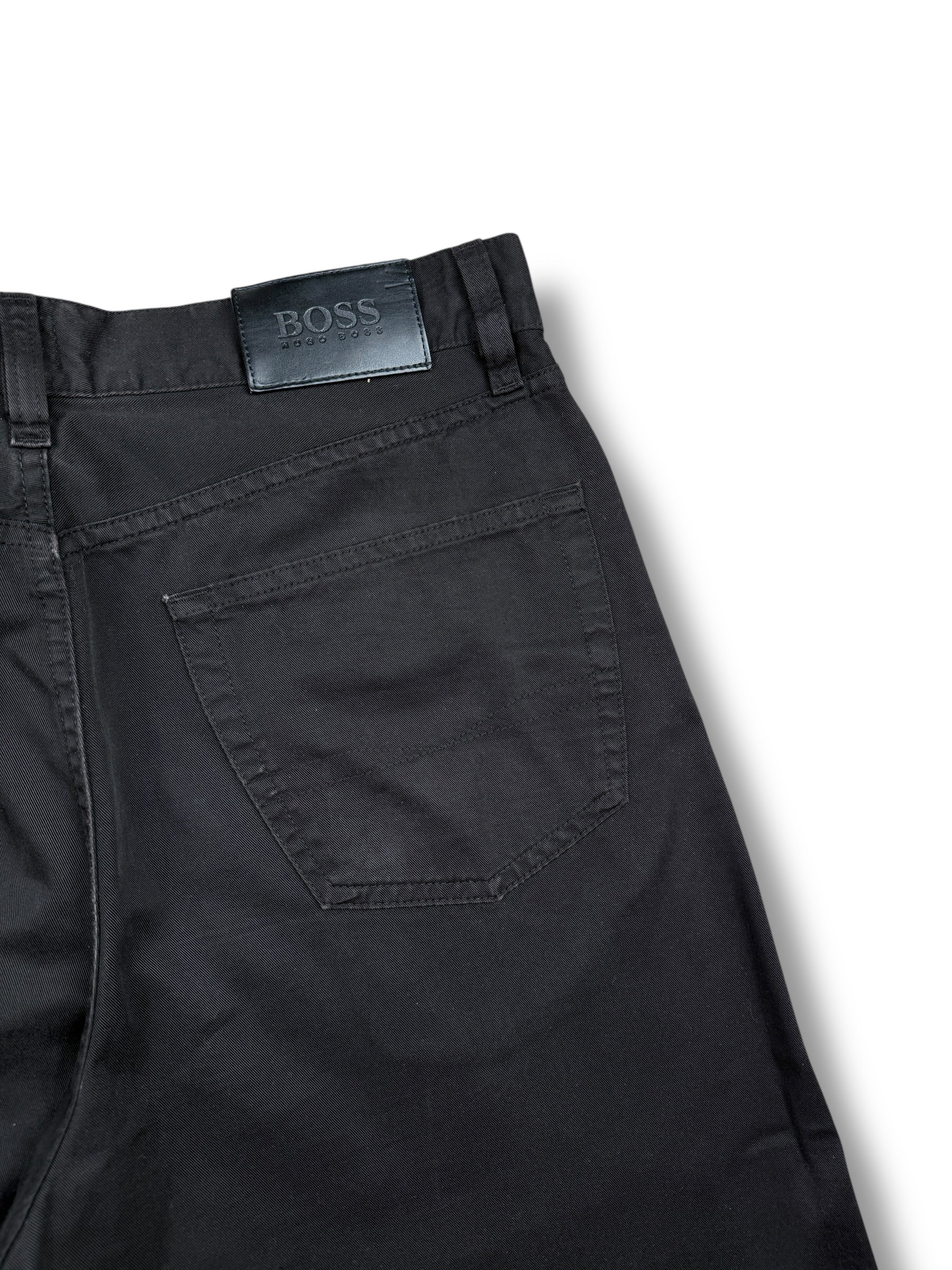 2000s Hugo Boss Arkansas Jeans Schwarz | L (W32 L34)