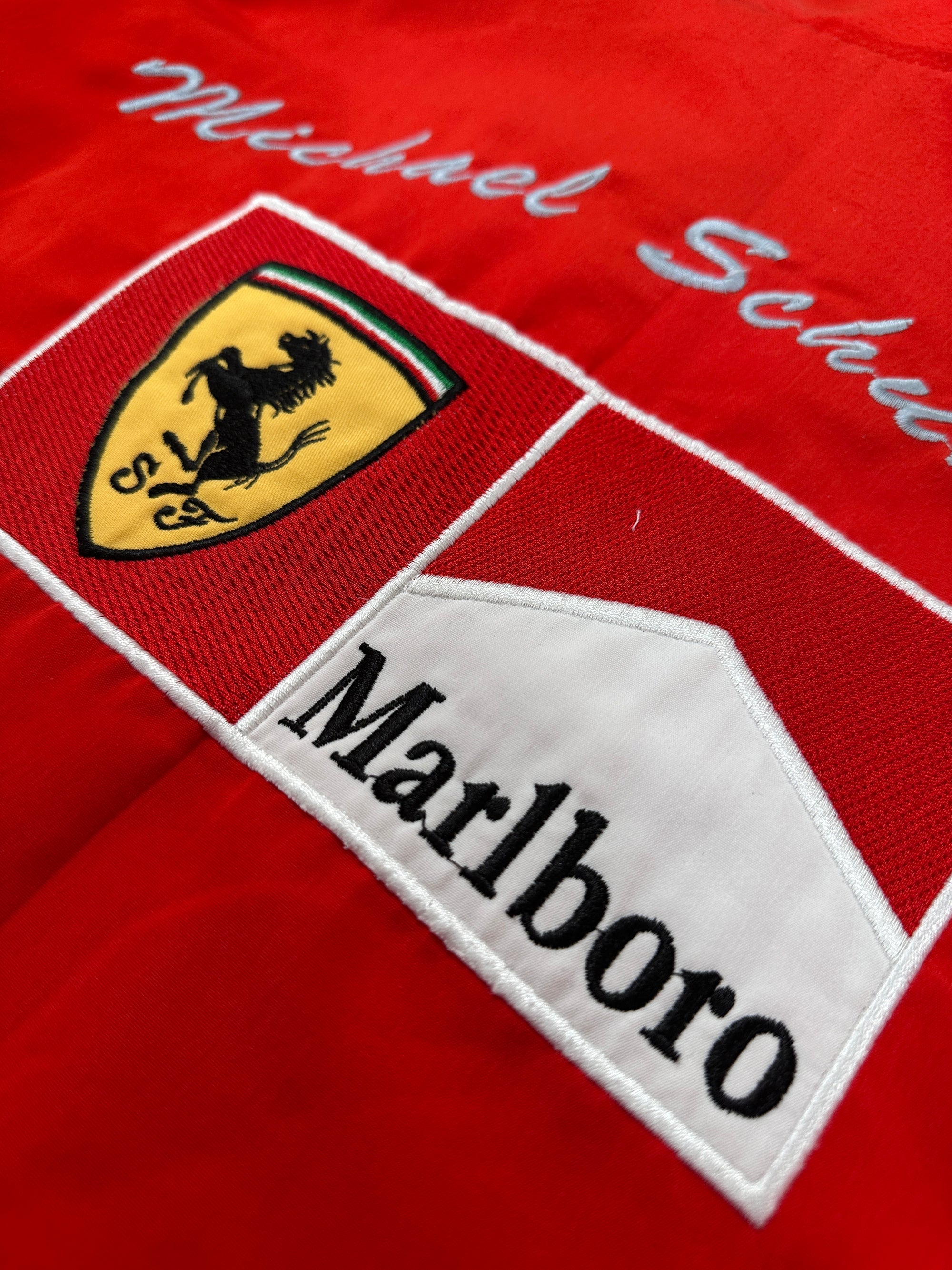 1990s Michael Schumacher Ferrari Marlboro Racing Jacke Bomber XL/XXL