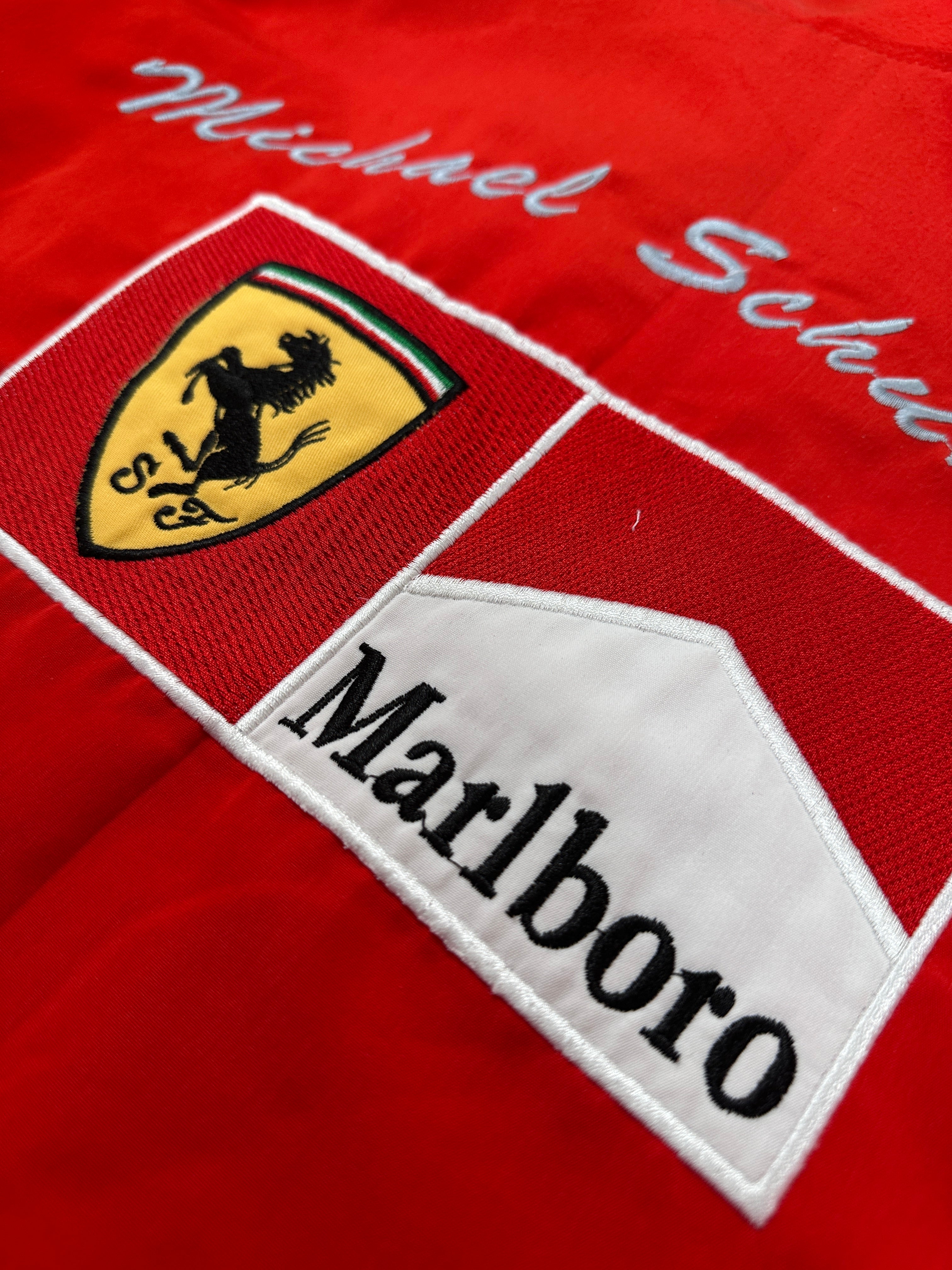 1990s Michael Schumacher Ferrari Marlboro Racing Jacke Bomber XL/XXL