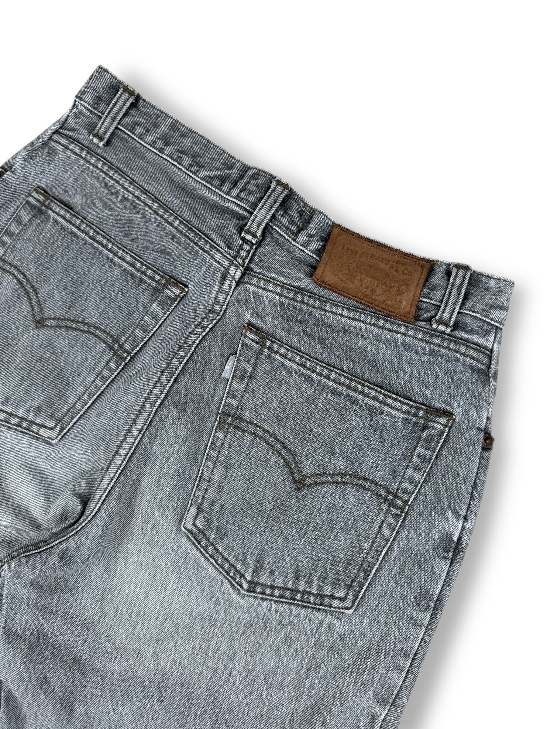 1990s Levi’s 726 Jeans Grau | Size S-M (W31 L32) | Vintage