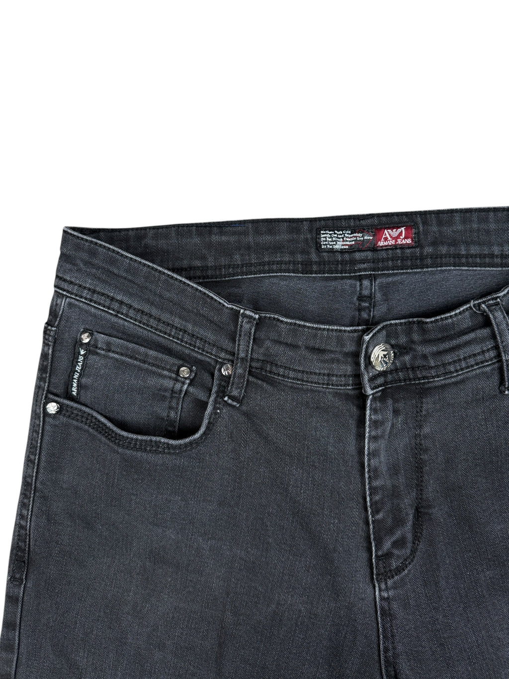 2000s Armani Jeans RZ028 Schwarz | M