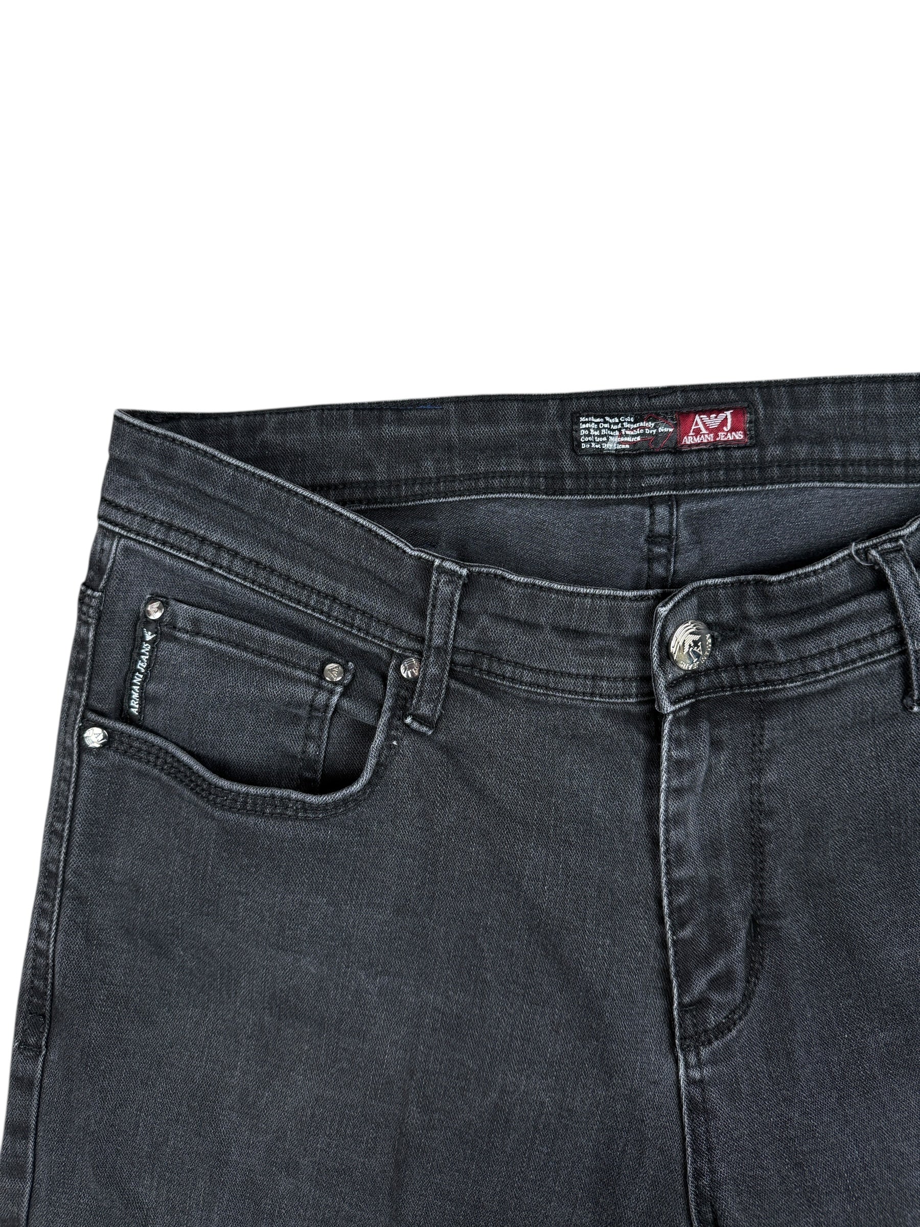 2000s Armani Jeans RZ028 Schwarz | M