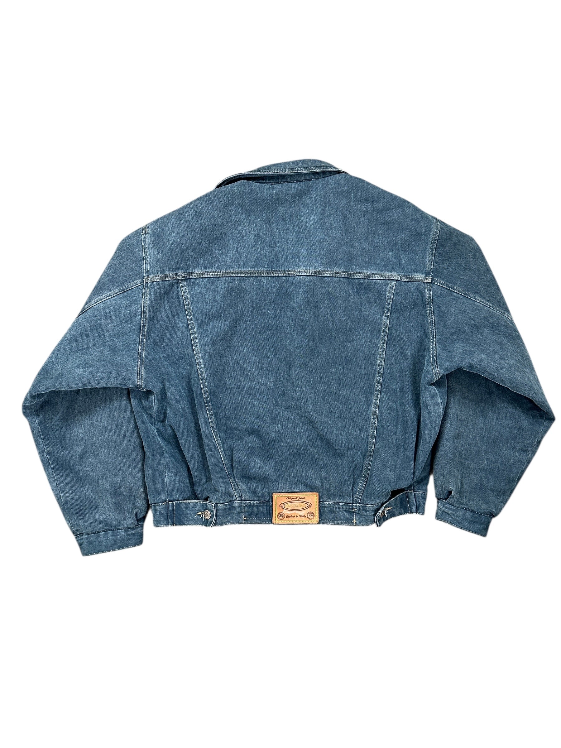 1990s Multiblu Jeans Bomber/ Trucker Workwear Jacke XL