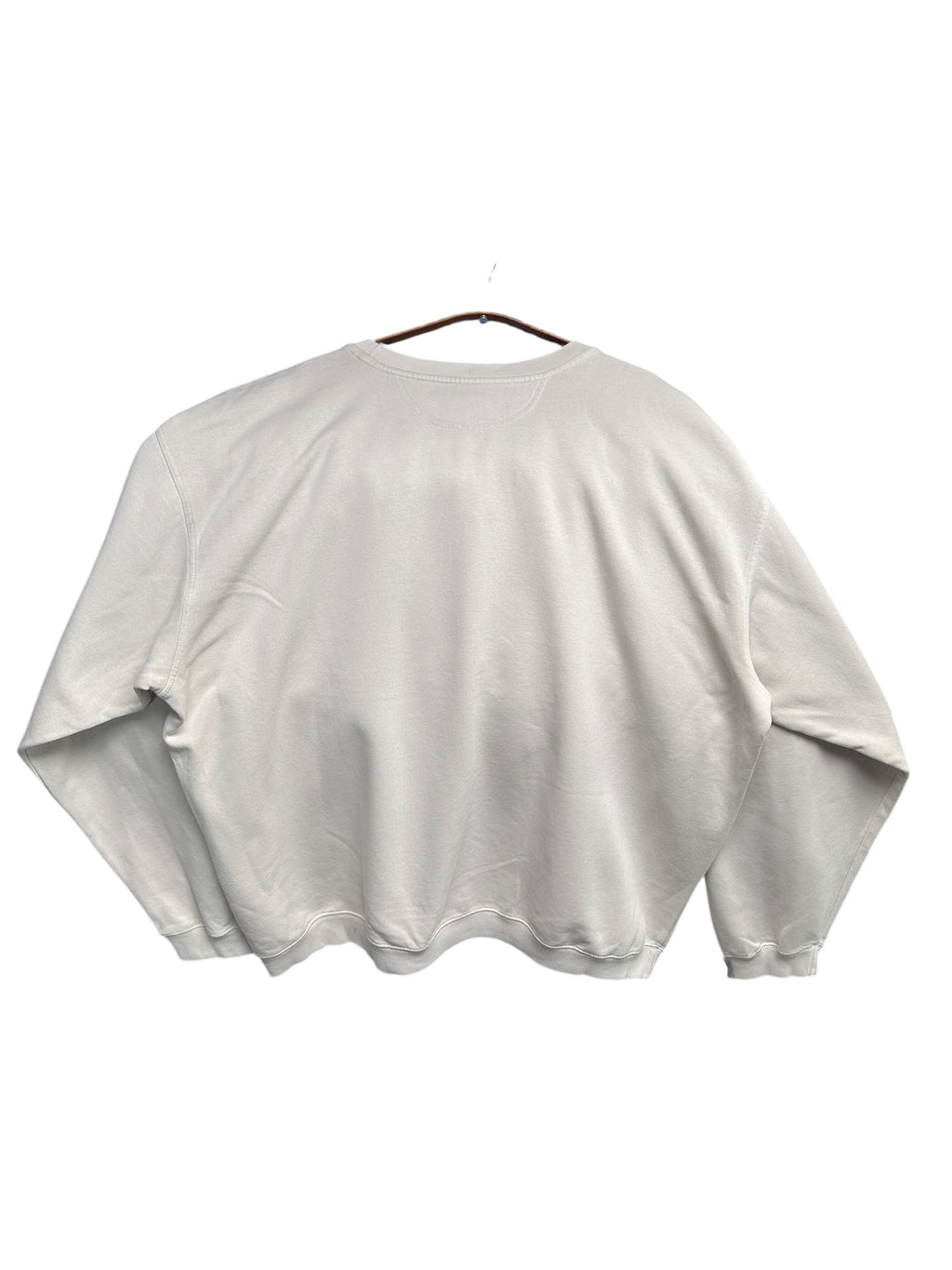 2000s Nike Sweater Beige Baggy XXL