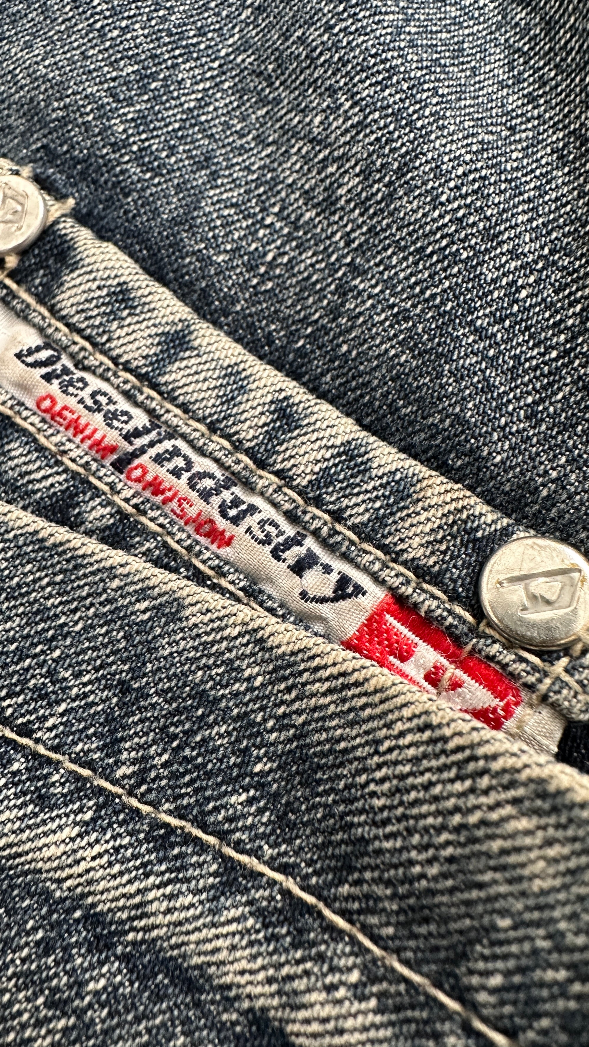 1990s Diesel Denim Baggy Jeans Baumwolle W38 L30