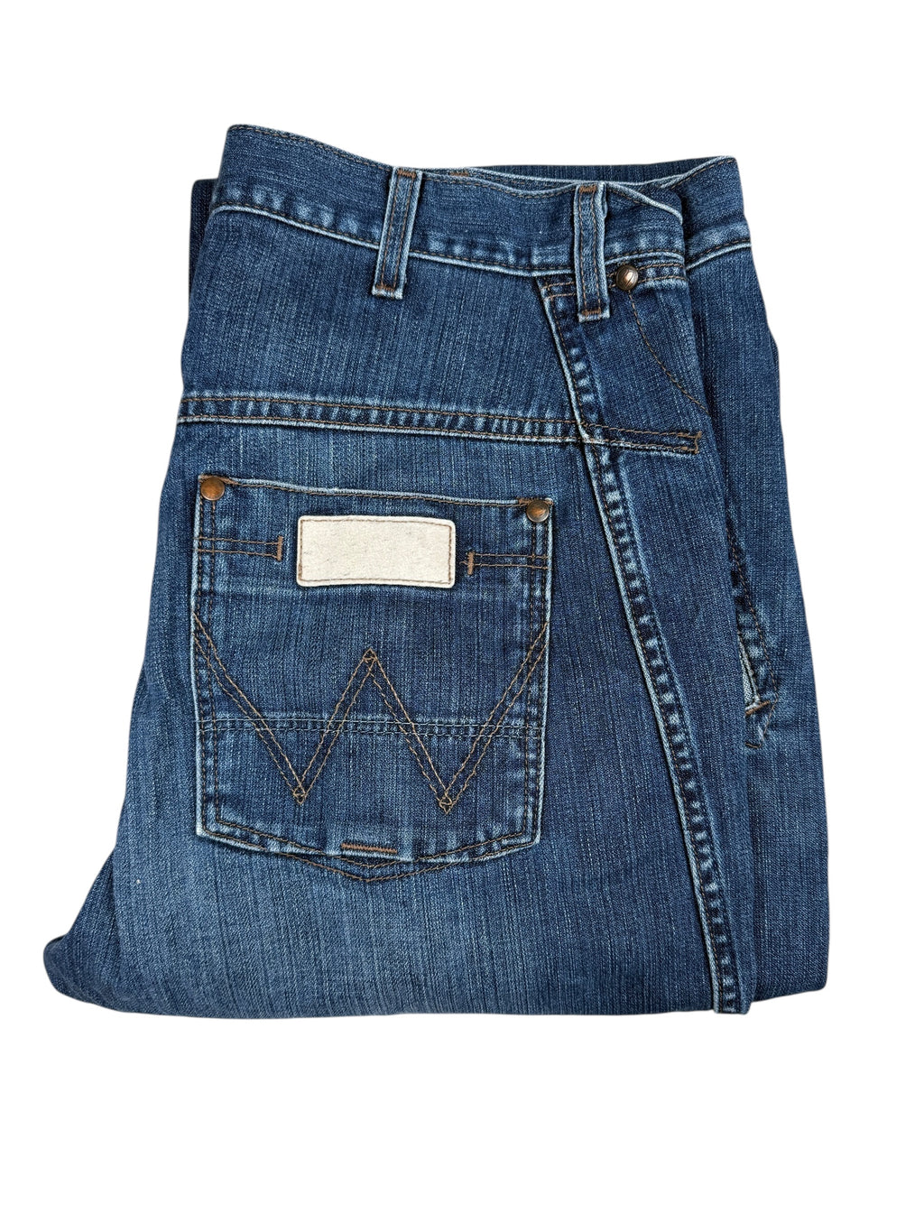 2000s Wrangler Flint Jeans Blau | L