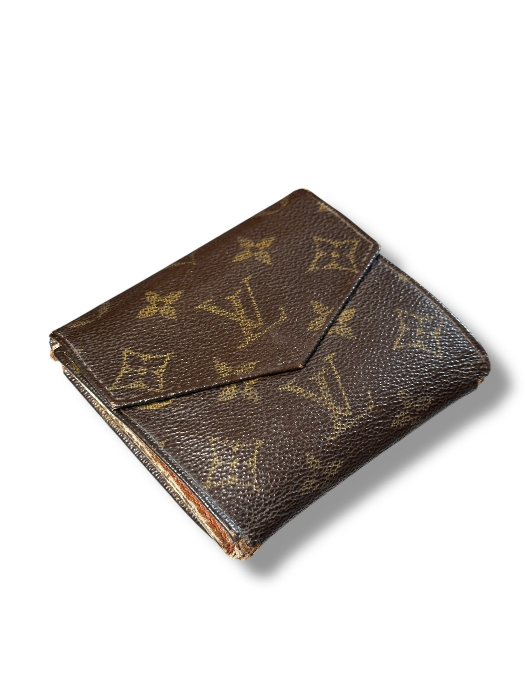 Louis Vuitton Monogram Canvas Wallet Braun | Vintage