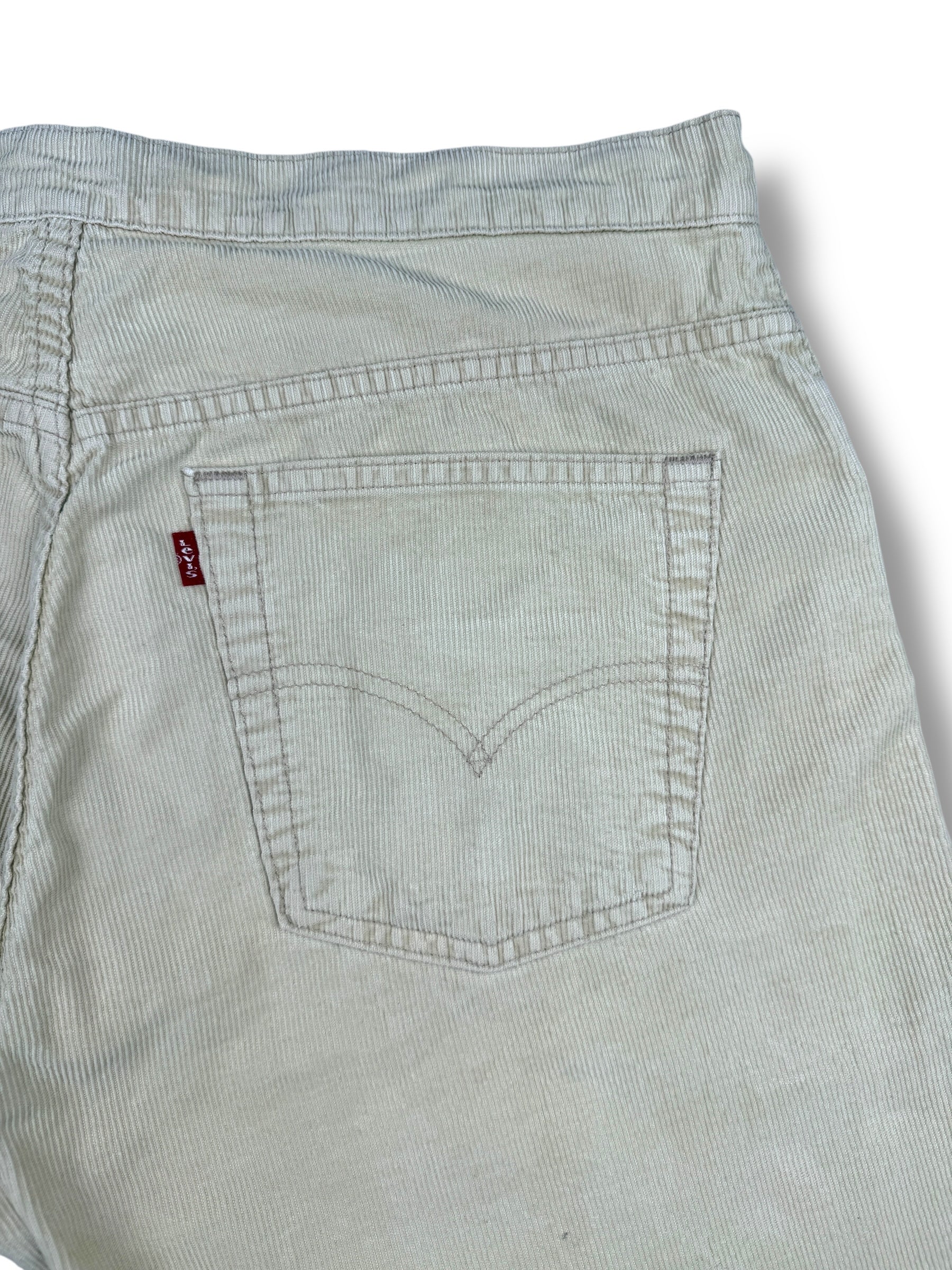 2000s Levi’s 511 Cordhose Cream | L W32
