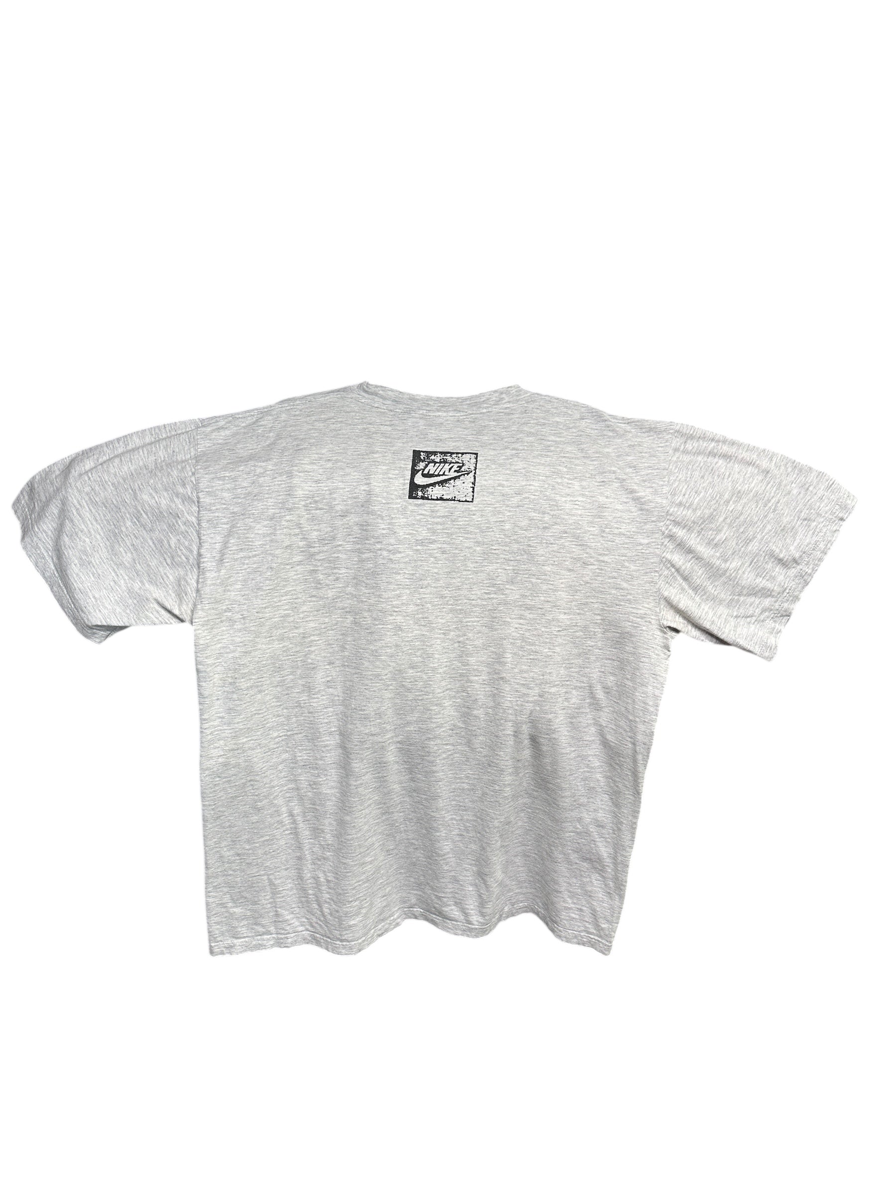 1990s Vintage Nike x Michael Jordan T-Shirt | Hellgrau XXL