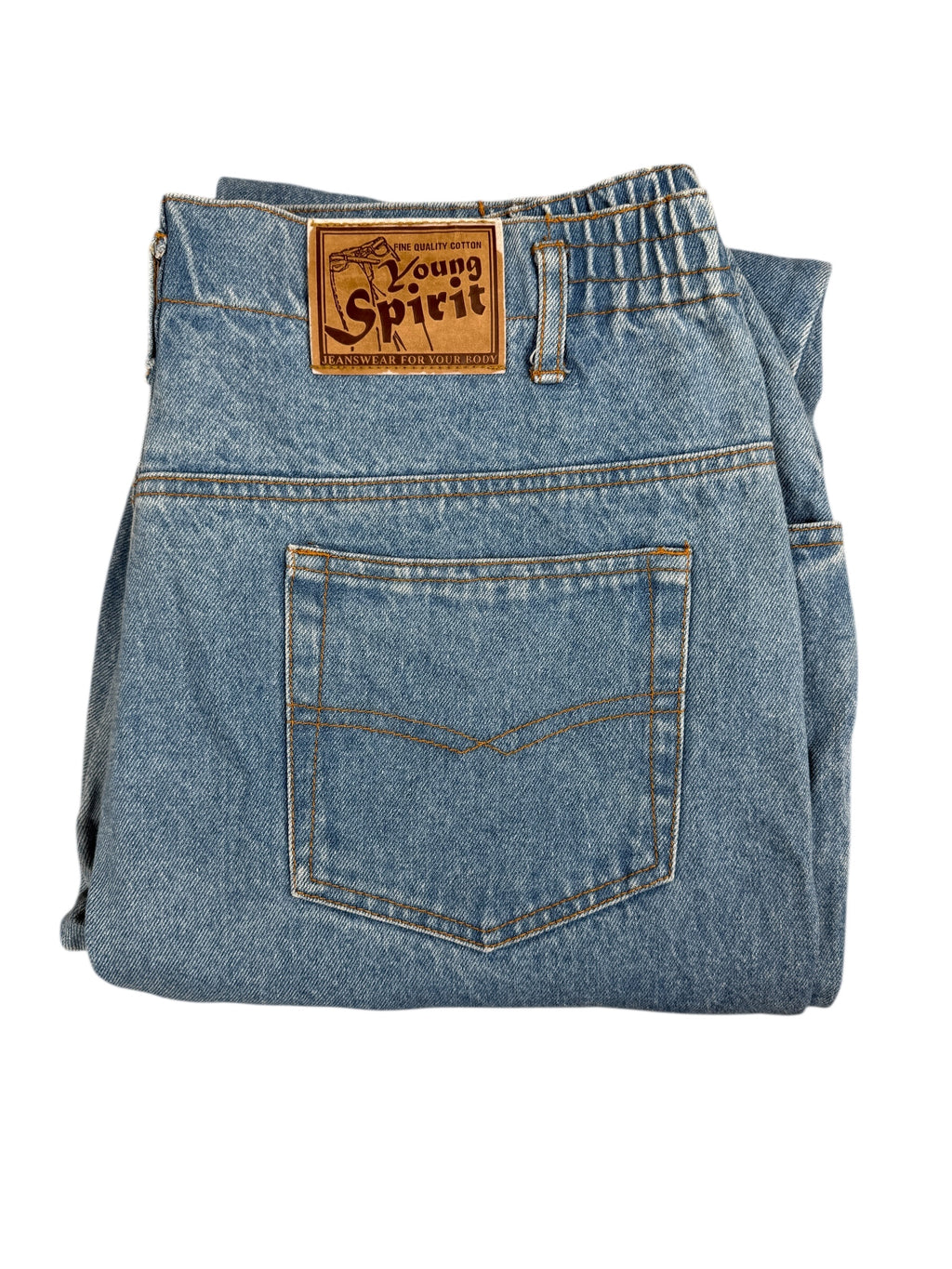 1990s Jeans Barrel Hellblau | M