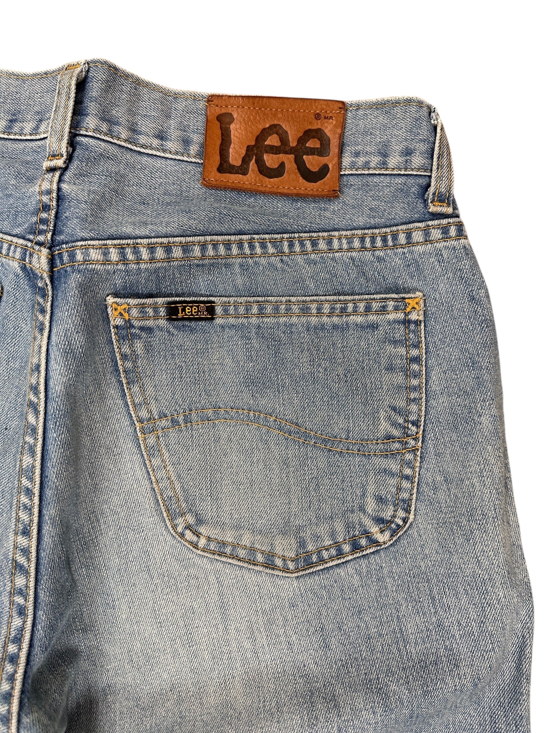 1990s Lee Jeans Denver flared Hellblau W32 L36