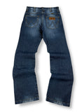2000s Wrangler Jeans Dunkelblau | S–M