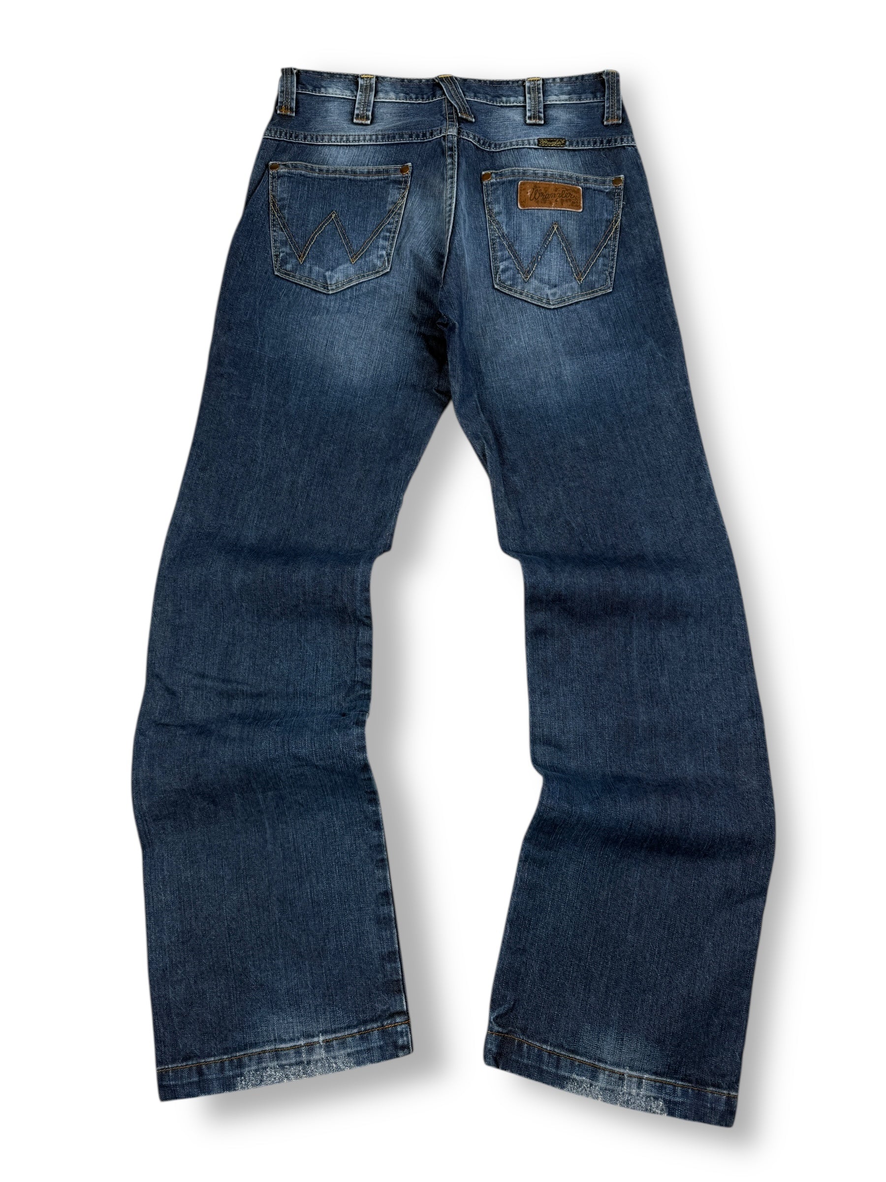 2000s Wrangler Jeans Dunkelblau | S–M