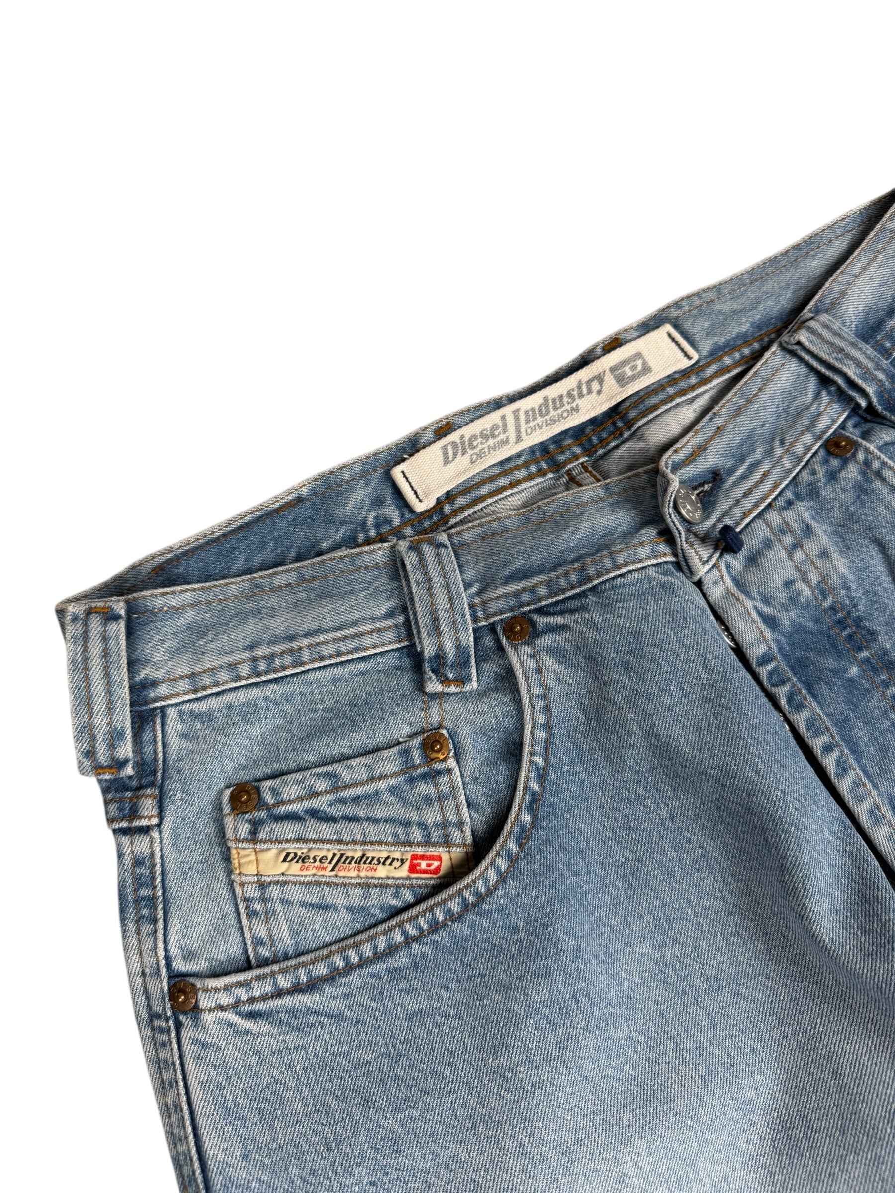 2000s Diesel Saddler Jeans Hellblau | L