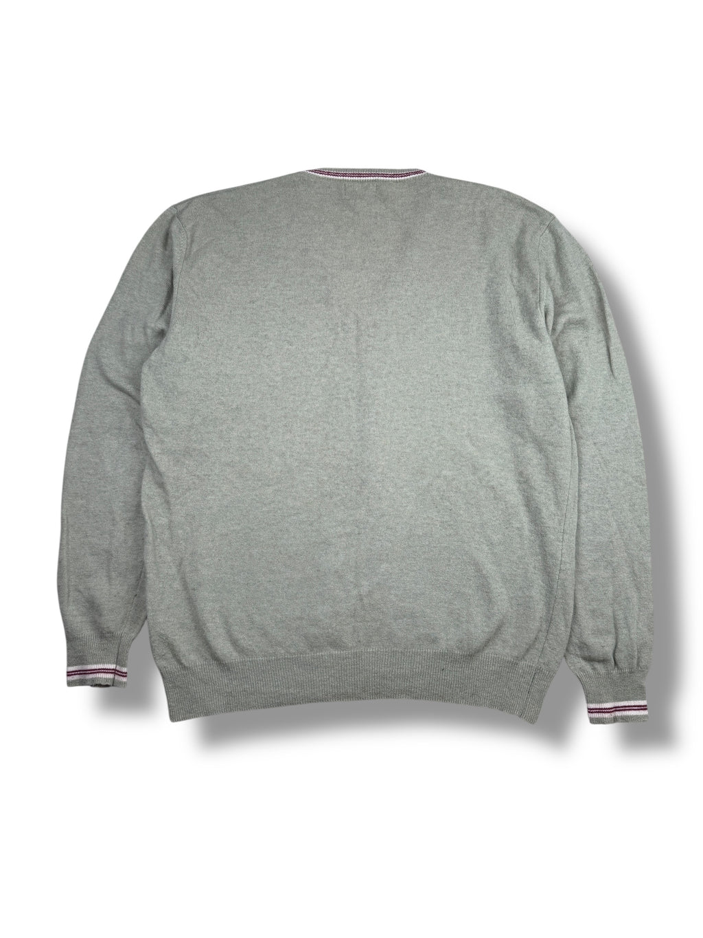 1990s Kappa Cardigan Pistazie | Lammwolle | XL