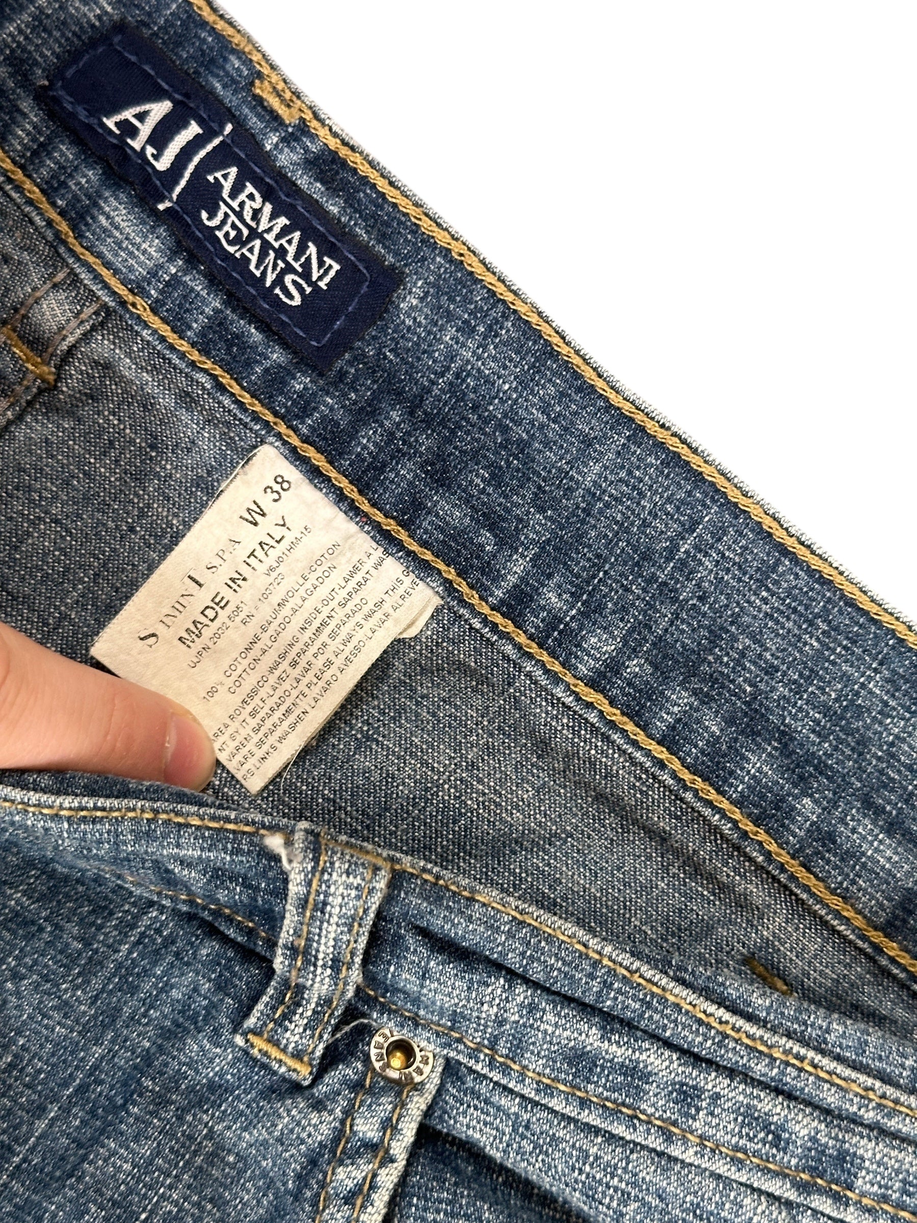 2000s Armani Jeans vintage Baggy W38 L32