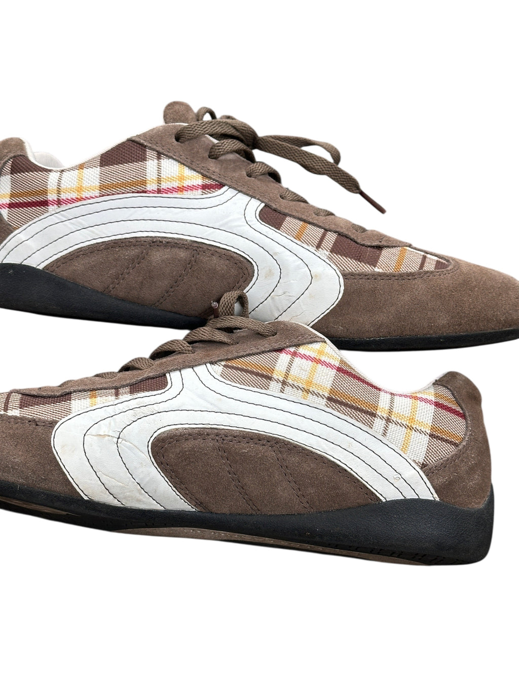 2000s Dockers Schlanker Sneaker „Burberry Look“ kariert 42