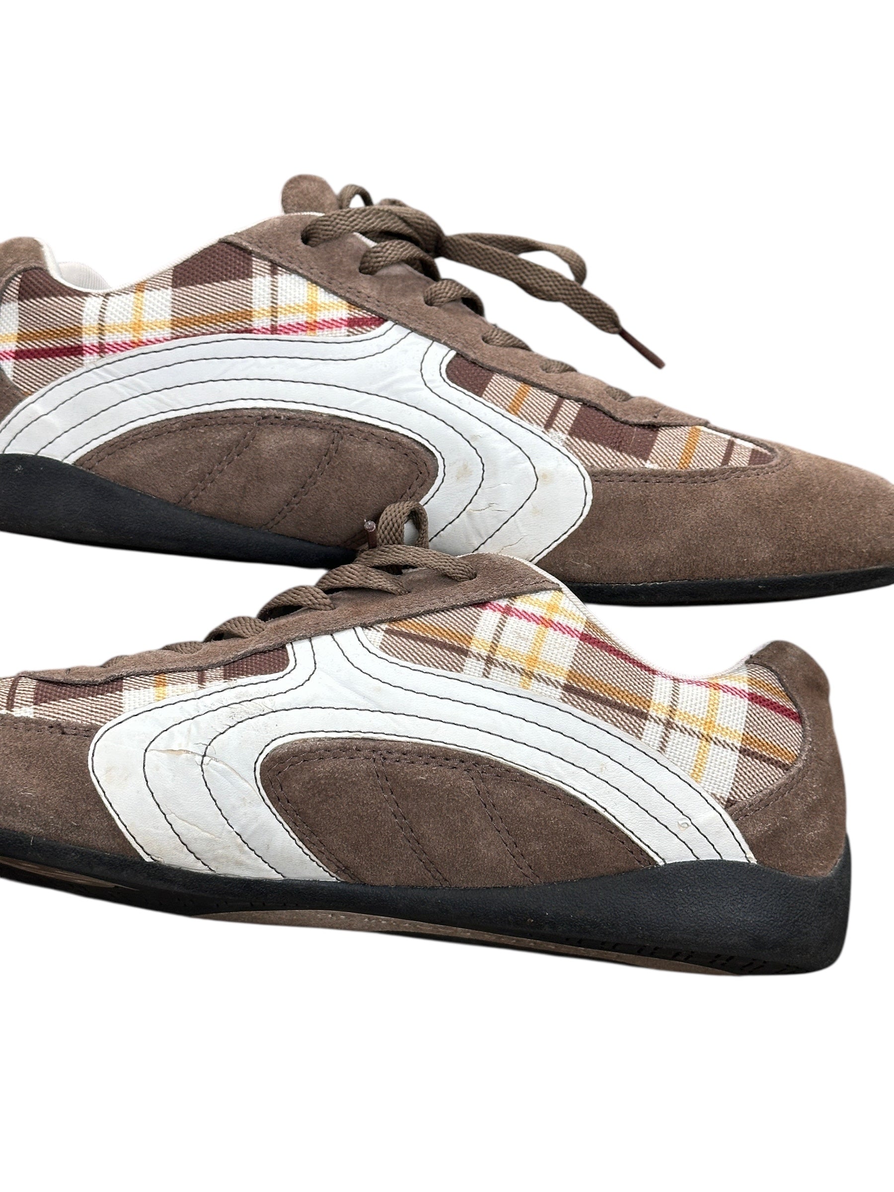 2000s Dockers Schlanker Sneaker „Burberry Look“ kariert 42