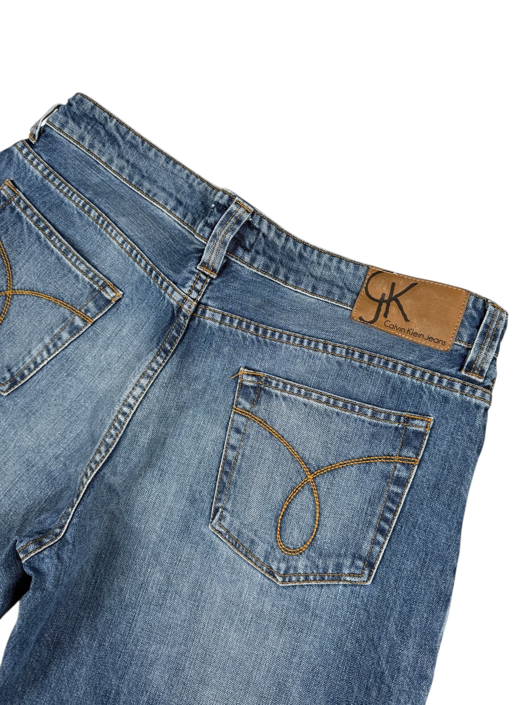 2000s Calvin Klein Jeans Blau | M–L