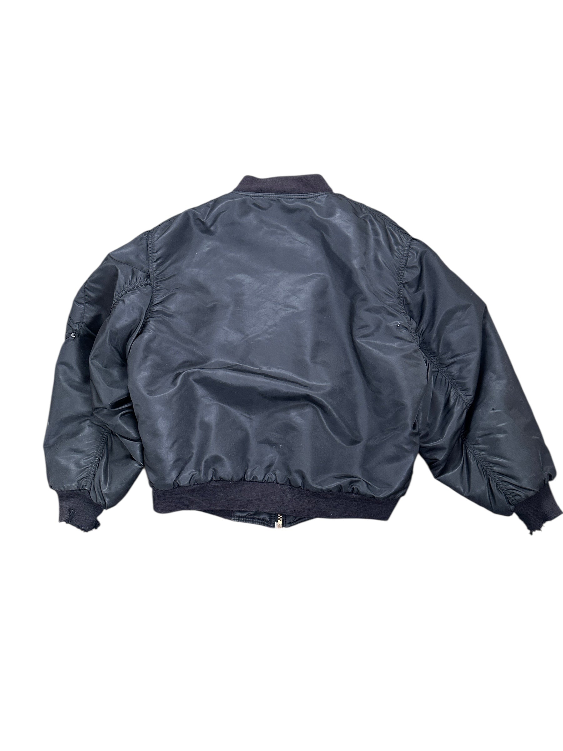 1990s Thunder Hawk „Super Dicke“ Bomberjacke Olympic Italia XL