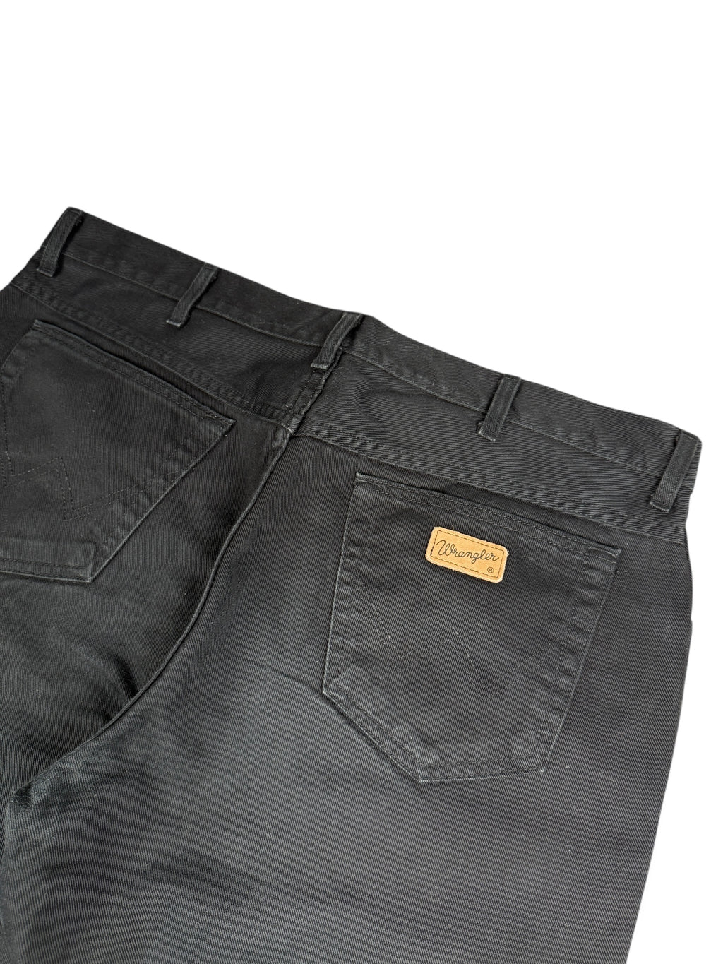 1990s Wrangler Texas Straight Schwarz | XL (kurz)