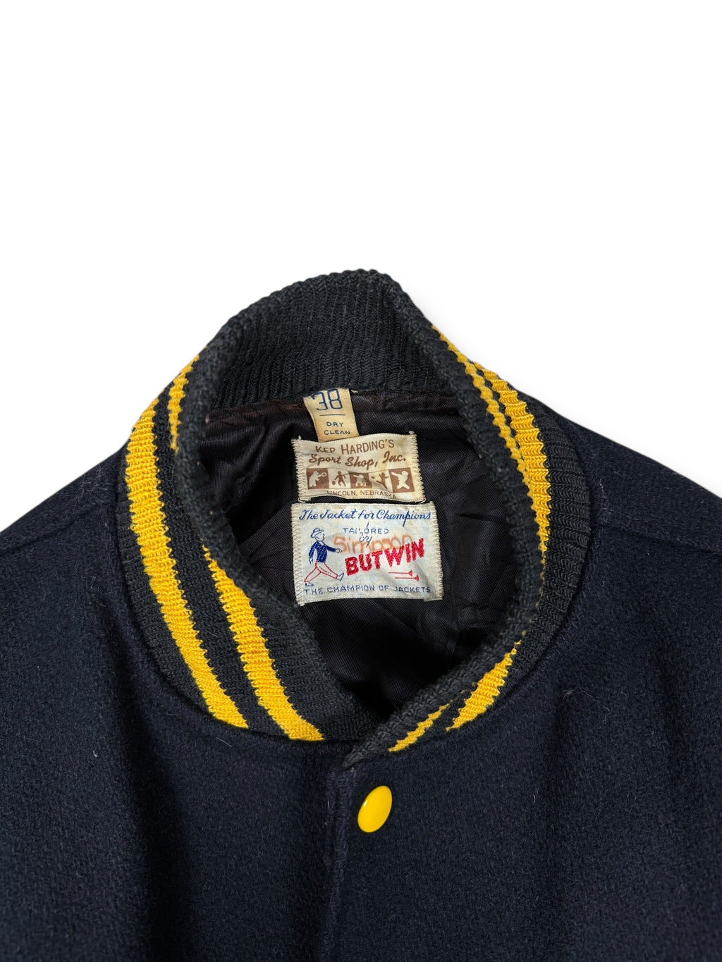 1960s Butwin College‑Jacke „Kep Hardings“ | M