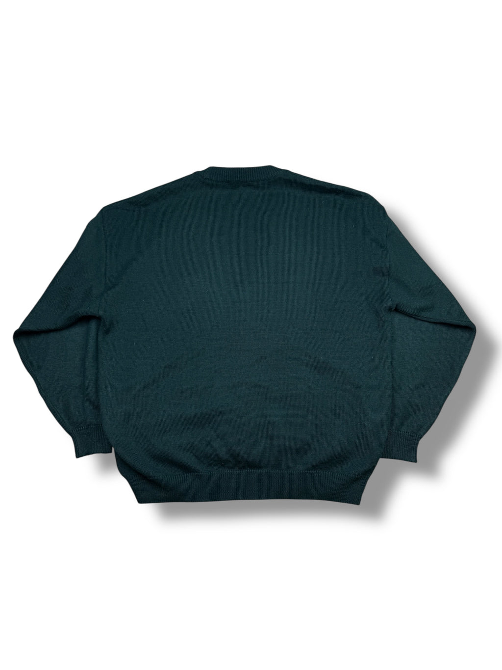 1990s Ilgrancho Sailing Knitwear Cardigan Dunkelgrün | L