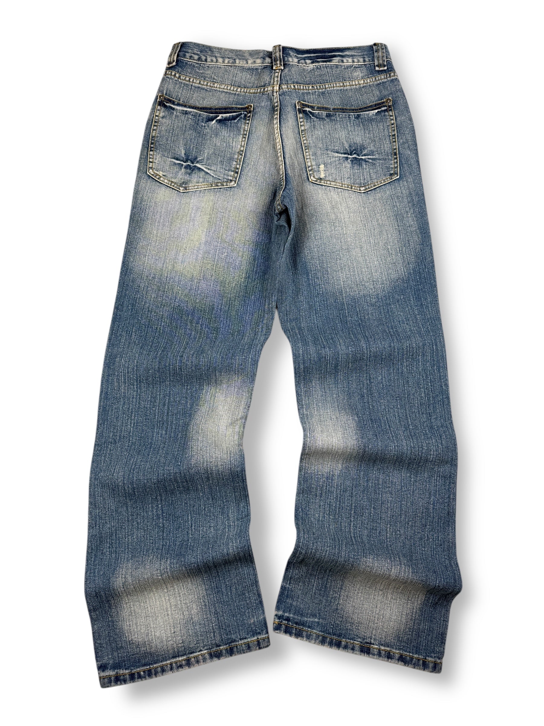 y2k Coyote TM Baggy Jeans Blau | S-M | Deadstock