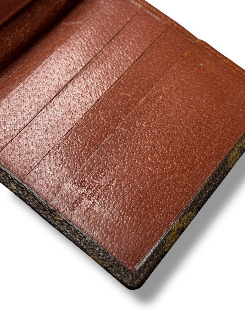 Louis Vuitton Monogram Canvas Flap Wallet | Vintage Unisex
