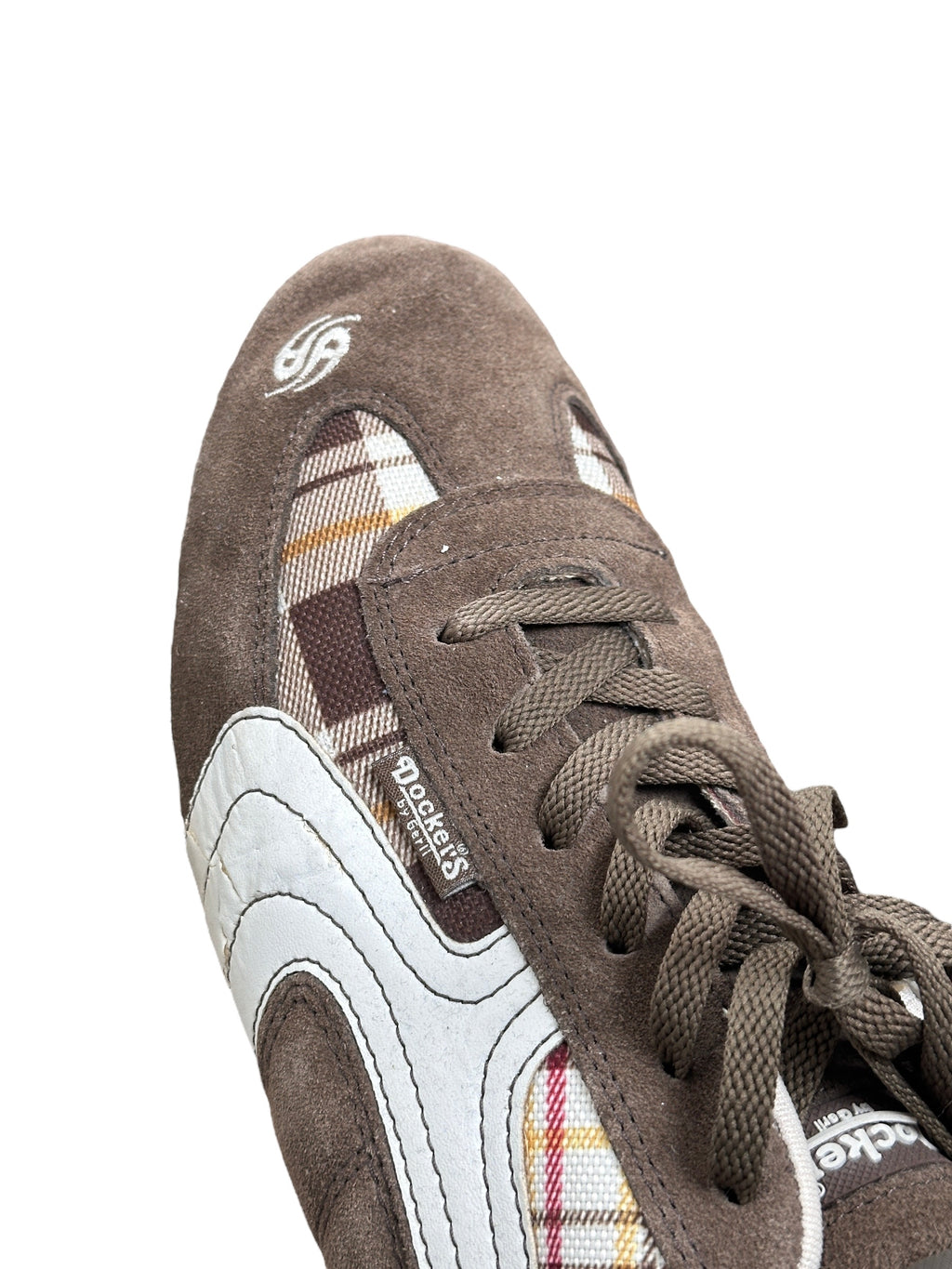 2000s Dockers Schlanker Sneaker „Burberry Look“ kariert 42