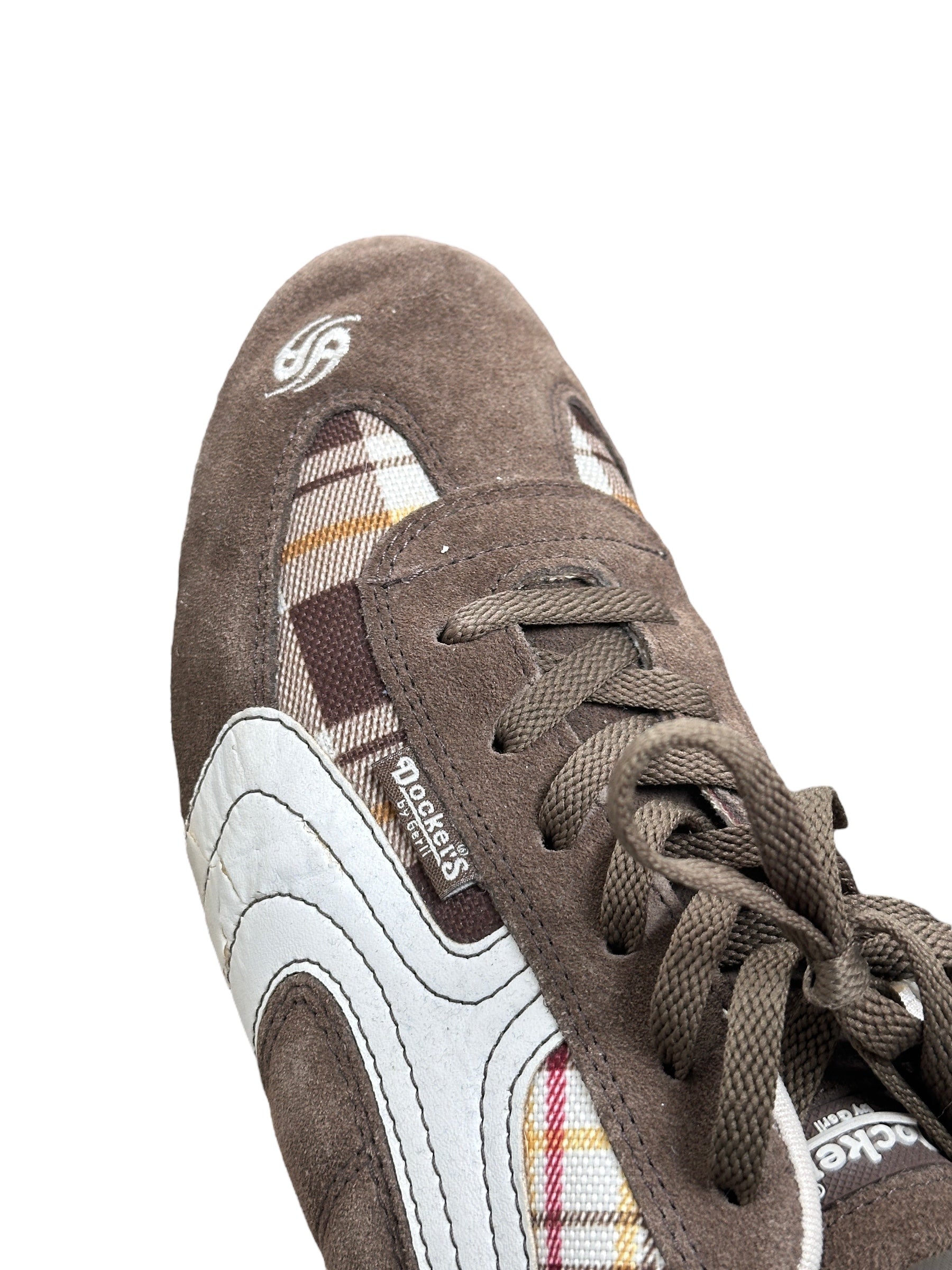 2000s Dockers Schlanker Sneaker „Burberry Look“ kariert 42