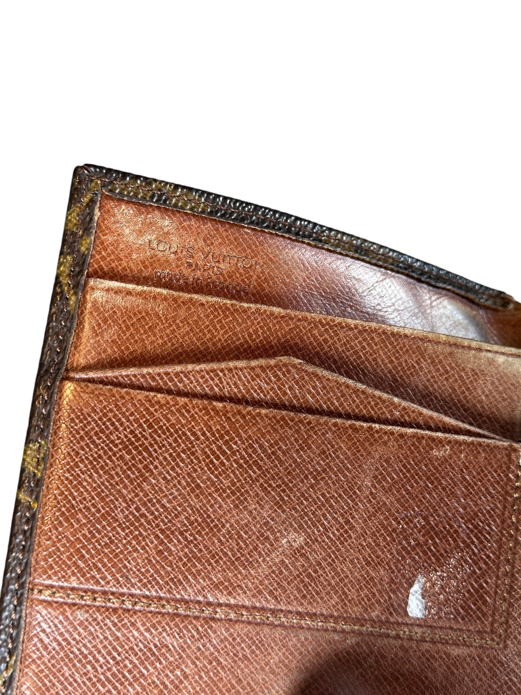 Louis Vuitton Portemonnaie Monogram Canvas Vintage| B71 AN