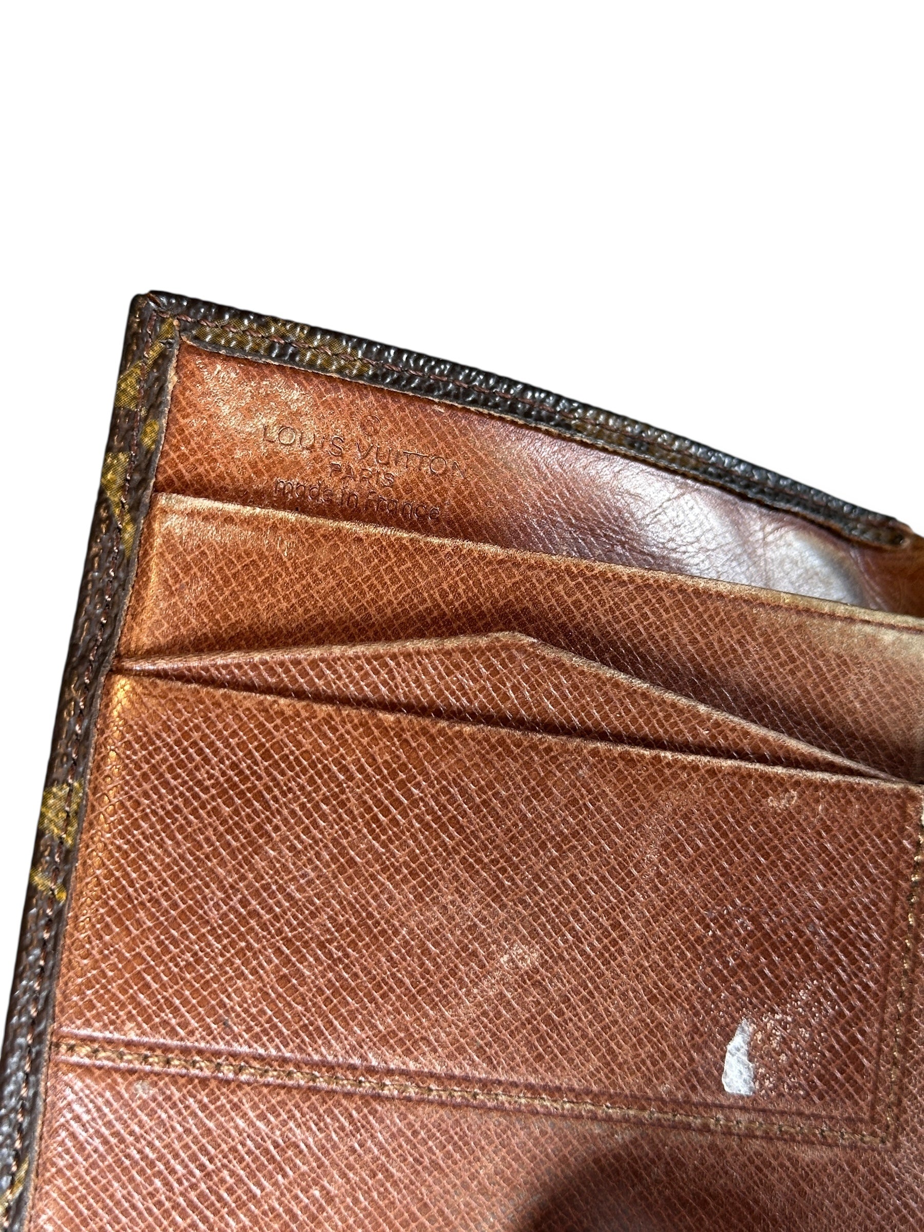Louis Vuitton Portemonnaie Monogram Canvas Vintage| B71 AN