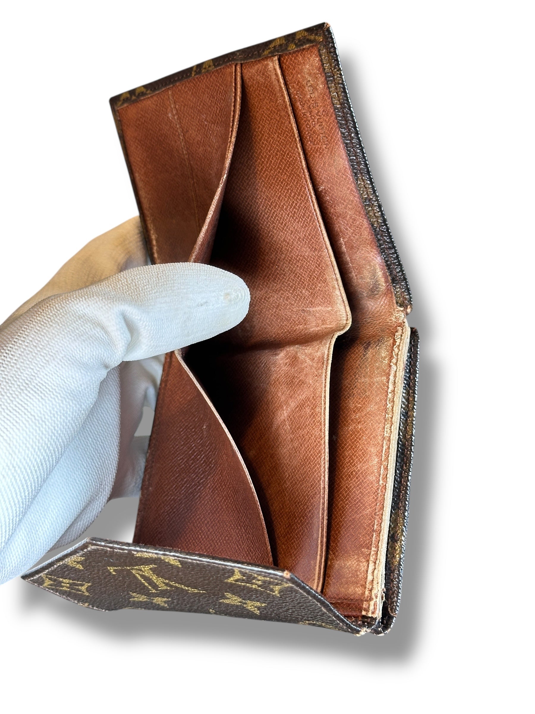 Louis Vuitton Portemonnaie Monogram Canvas Vintage| B71 AN