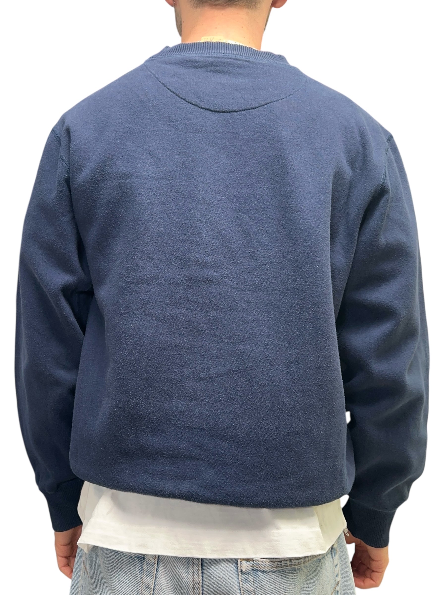 2000s Nike Sweater Dunkelblau Swoosh