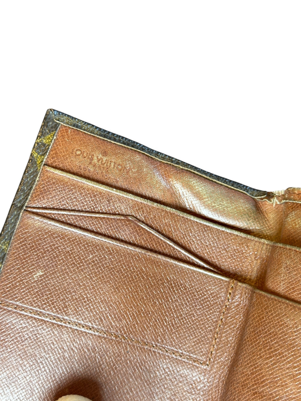 Louis Vuitton Monogram Canvas Wallet Braun | Vintage