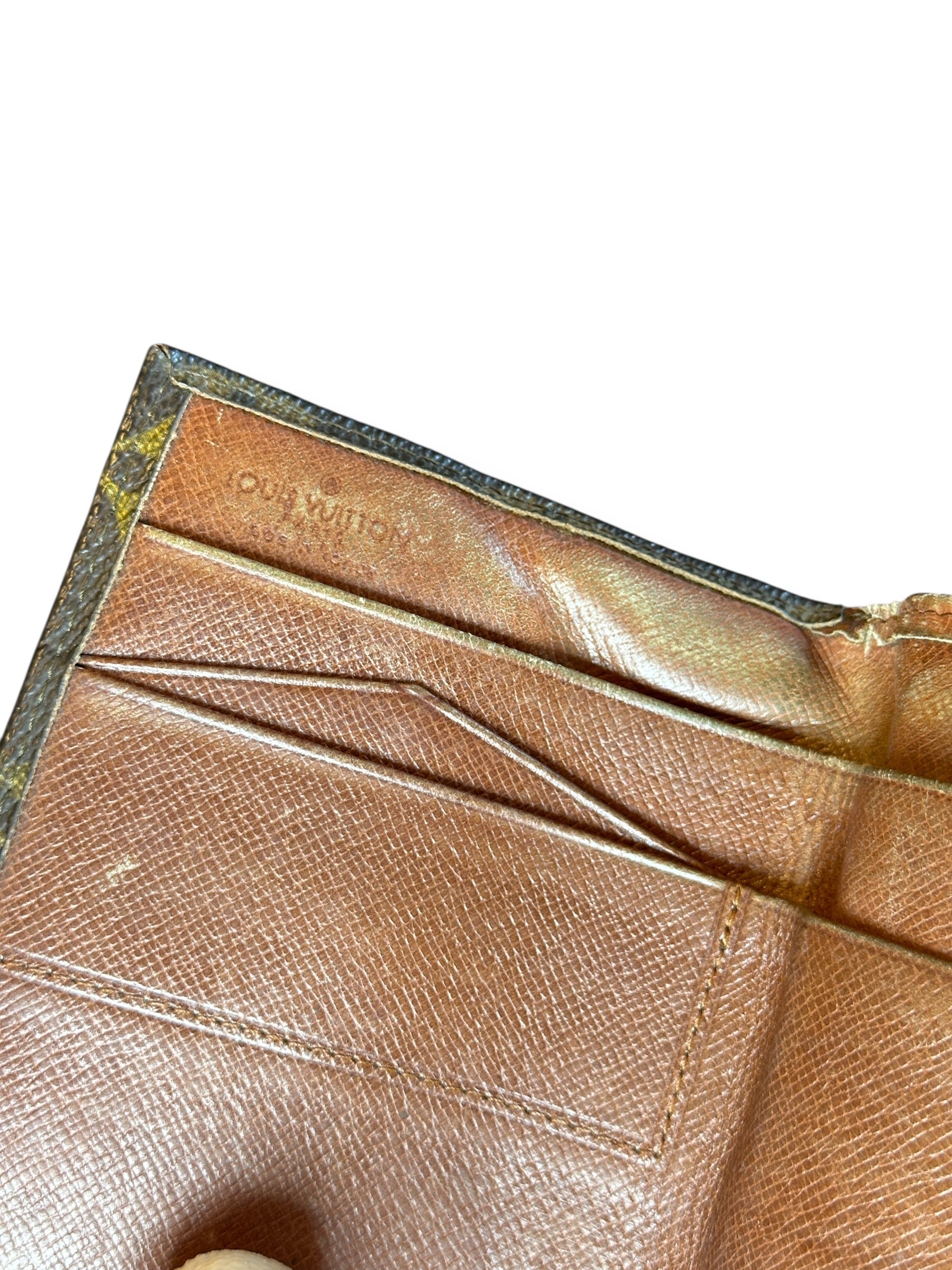 Louis Vuitton Monogram Canvas Wallet Braun | Vintage