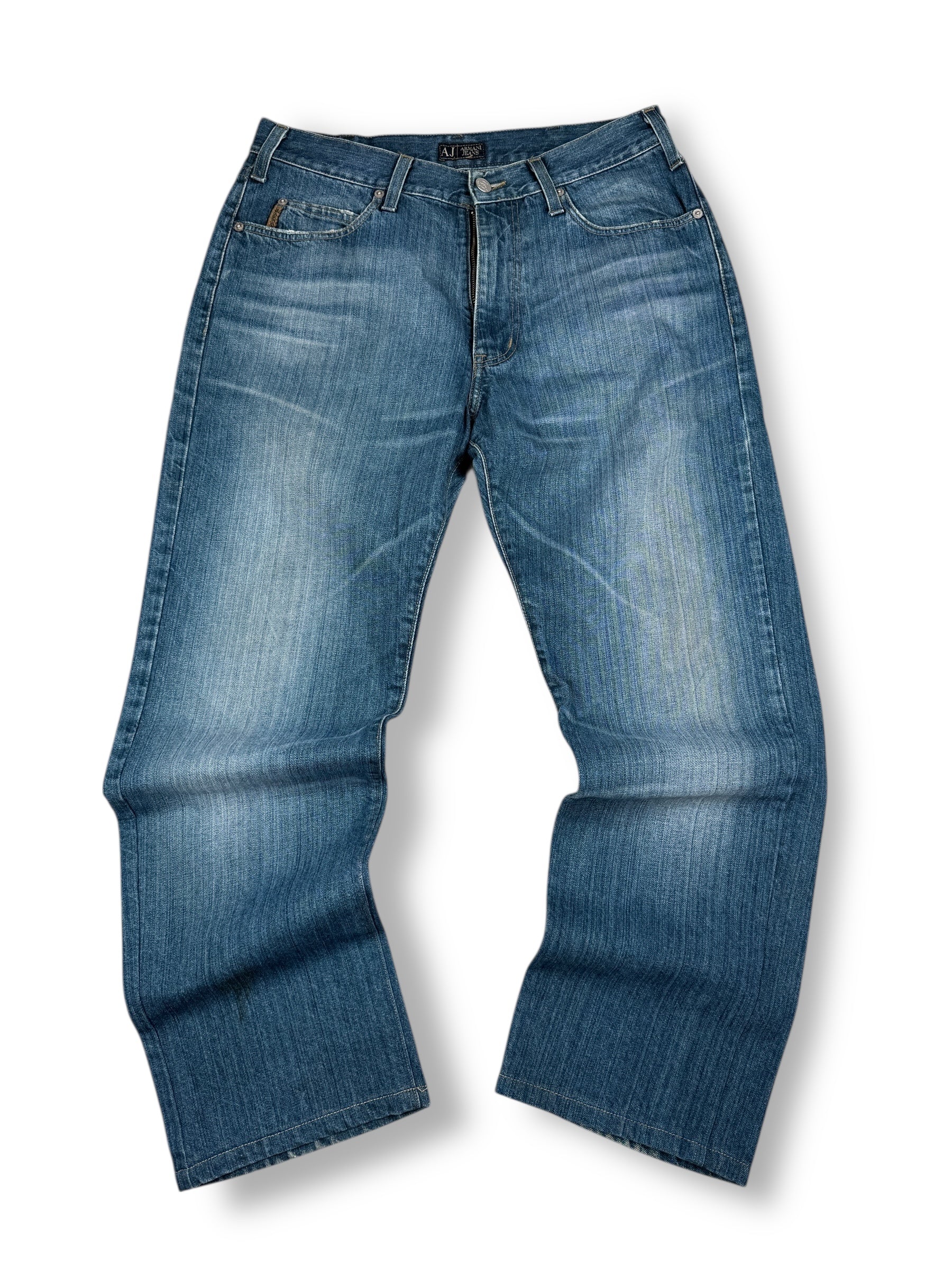 2000s Armani Jeans Blau | S | Vintage