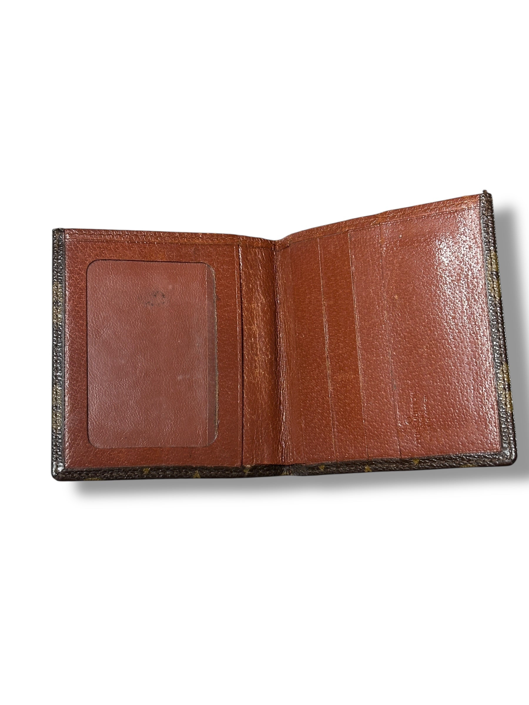 Louis Vuitton Monogram Canvas Flap Wallet | Vintage Unisex