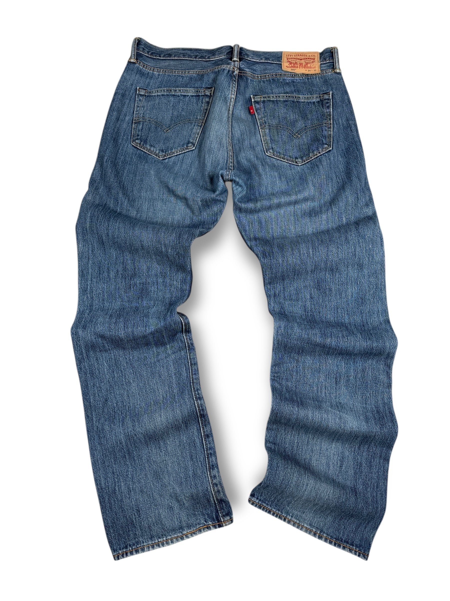 2000s Levi’s 501 Blau | M-L