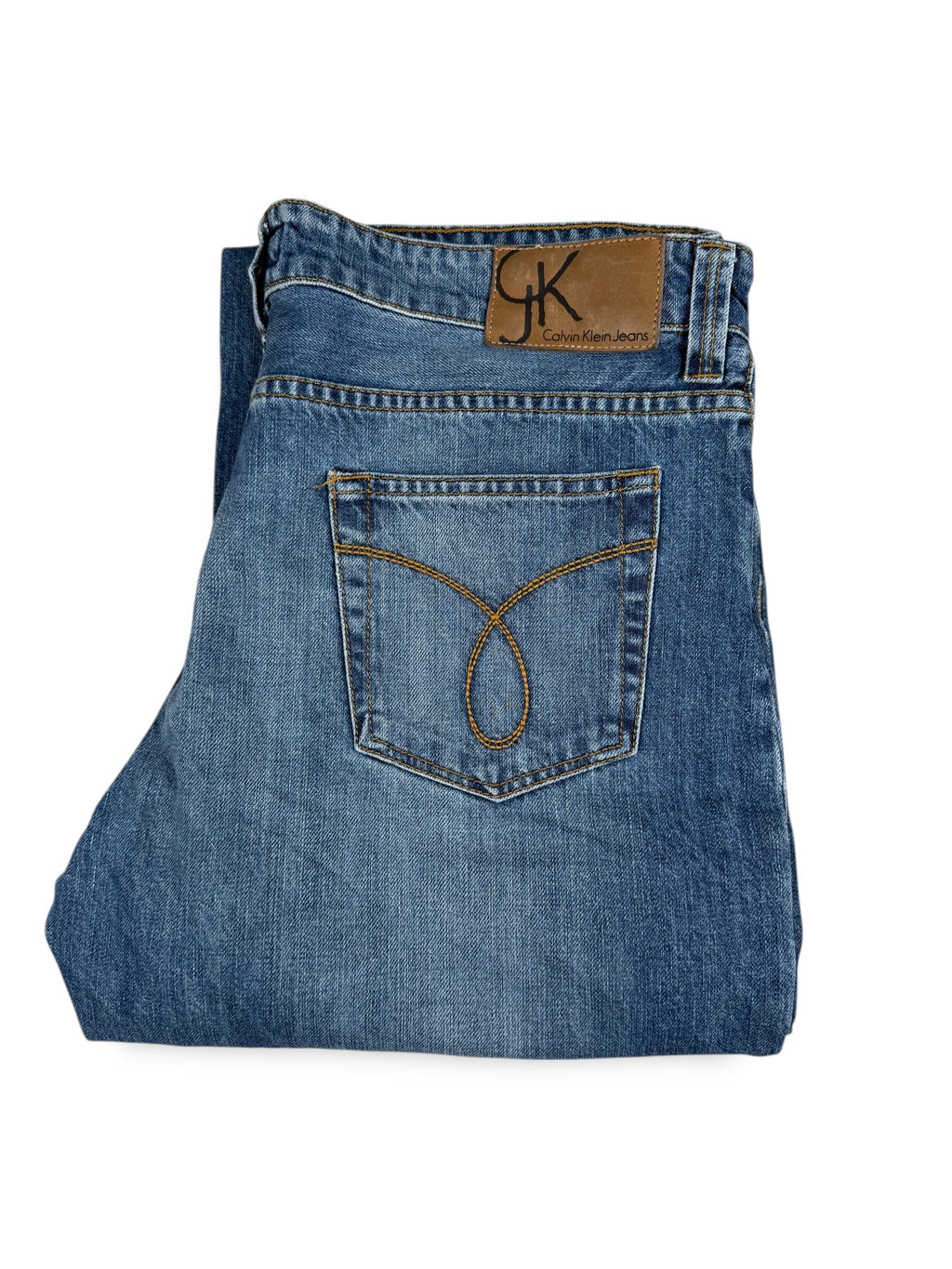 2000s Calvin Klein Jeans Blau | M–L