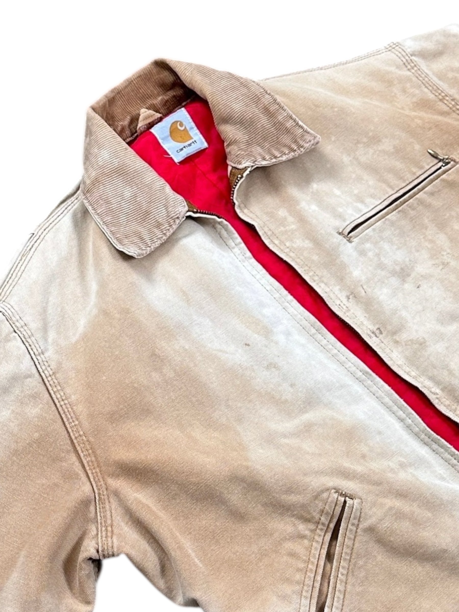 1990s Carhartt Detroit Workwear Jacke Used faded M