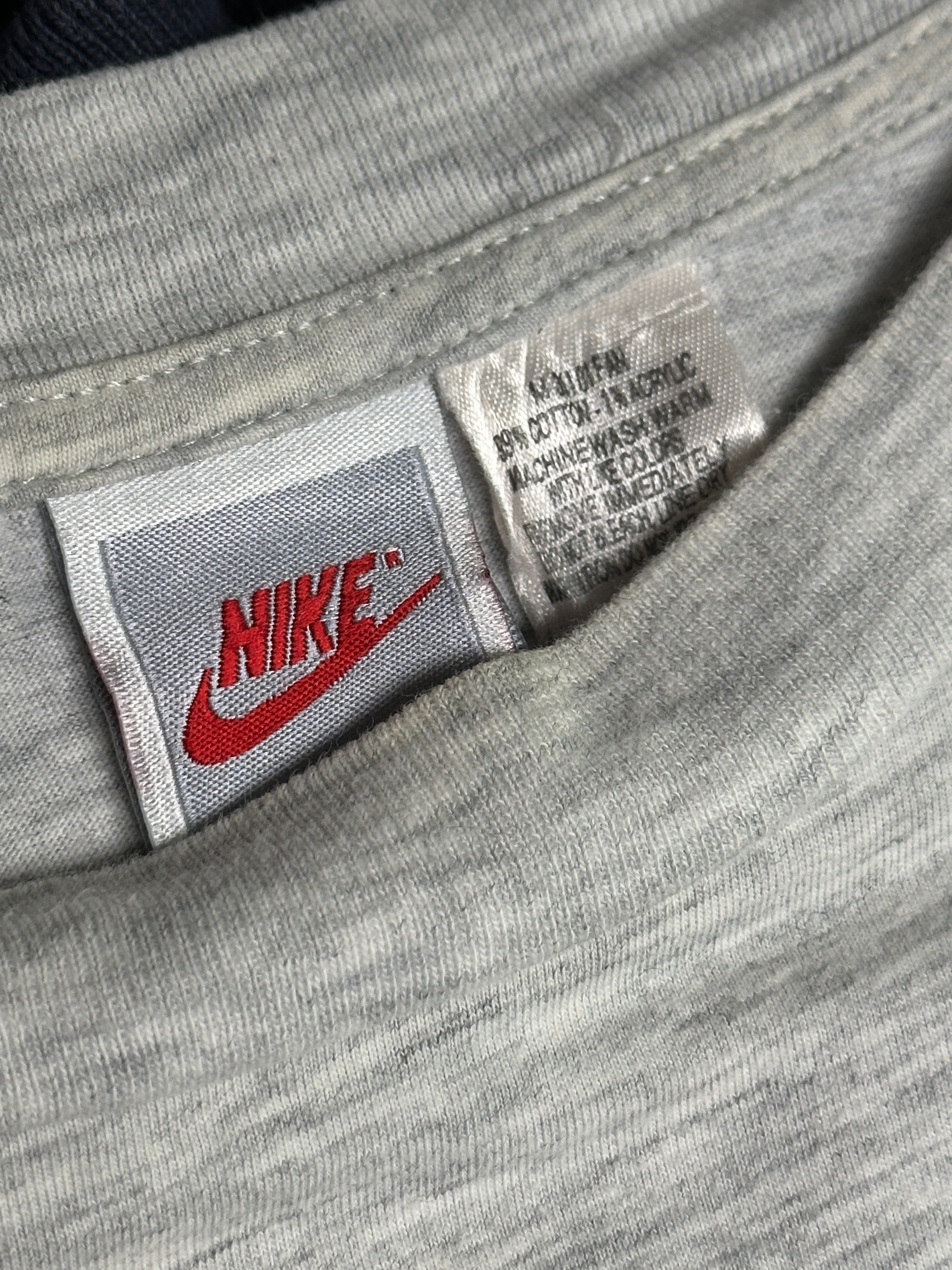 1990s Vintage Nike x Michael Jordan T-Shirt | Hellgrau XXL