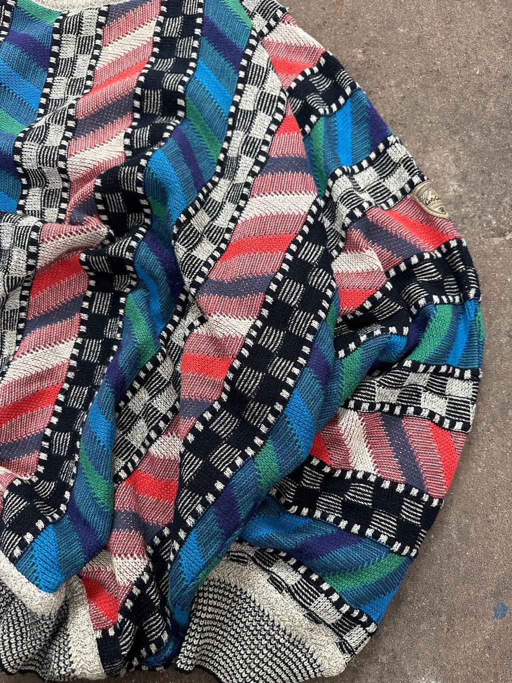 1990s Carlo Colucci Sweater Made in Germany Baumwolle Heavy  M-L