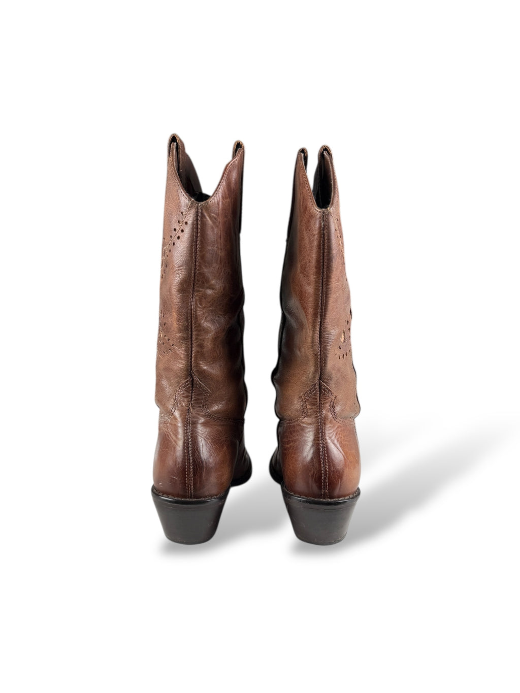 Cowboy Boots Braun Leder | US 5.5 (EU 36–37) Vibram Made in Brazil
