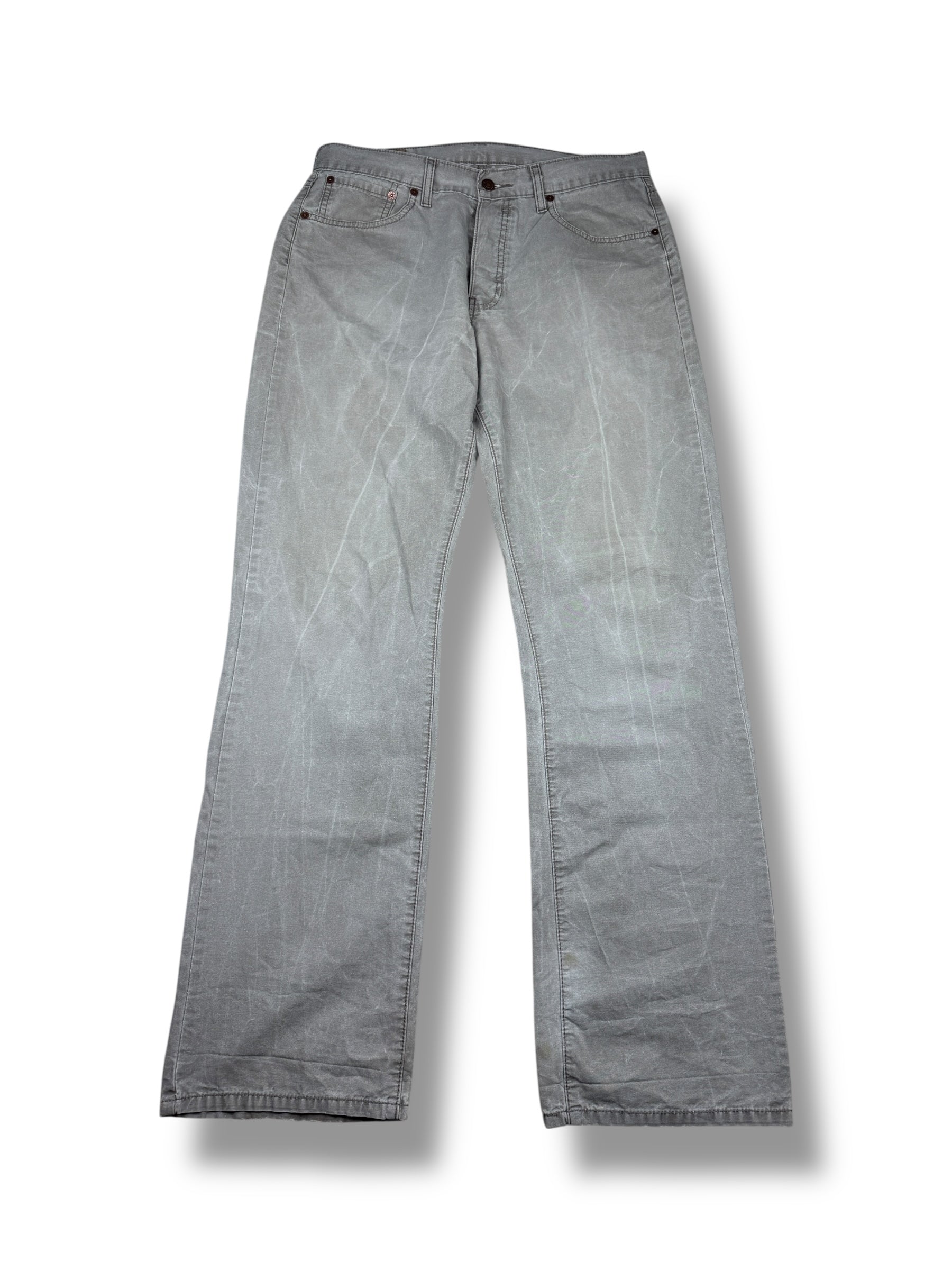 2000s Levi’s Hose Stone Grey Washed | L (W32 L32)