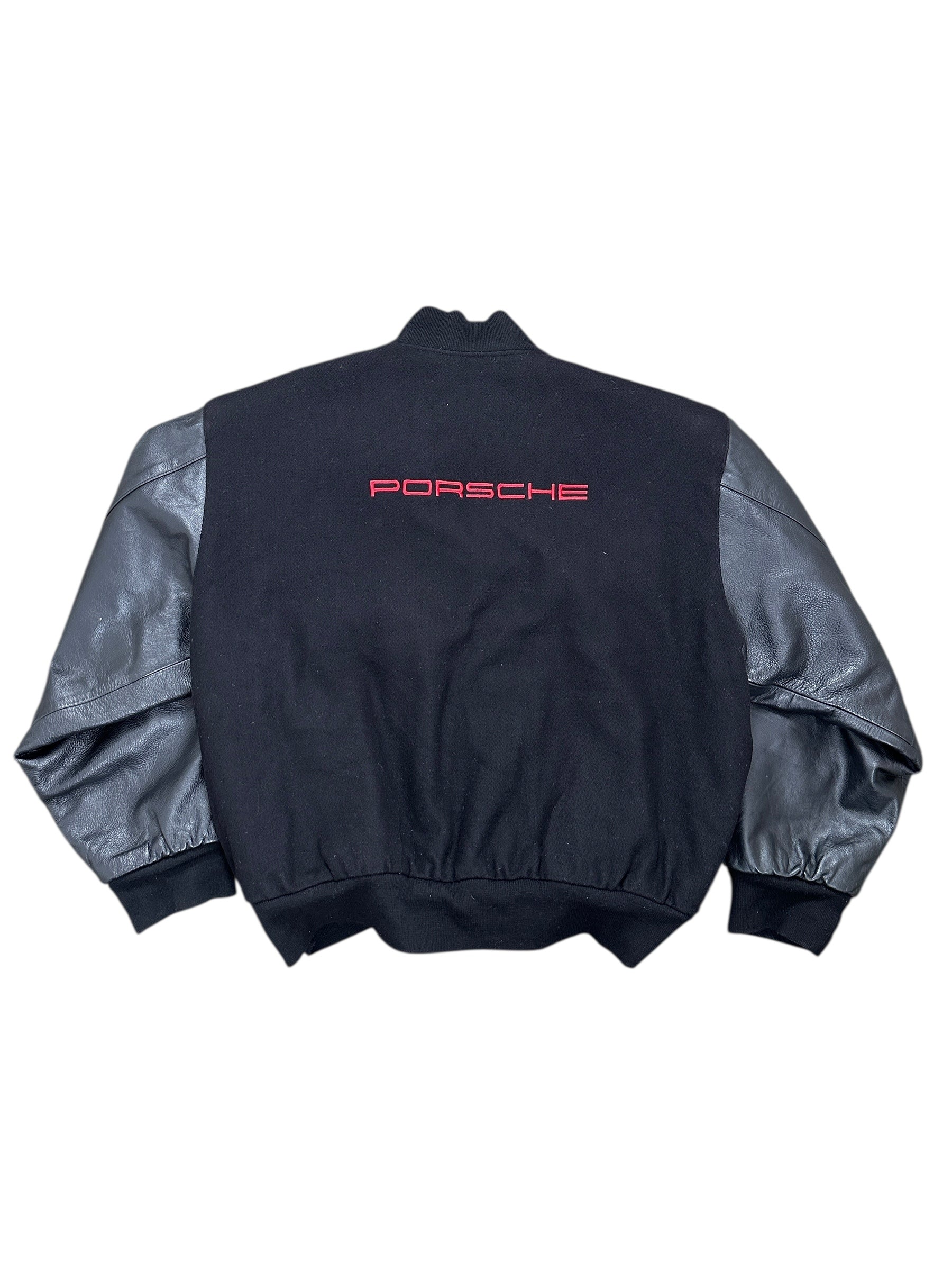 Rare! 1990s Porsche USA Original Bomberjacke/ Collegejacke XL