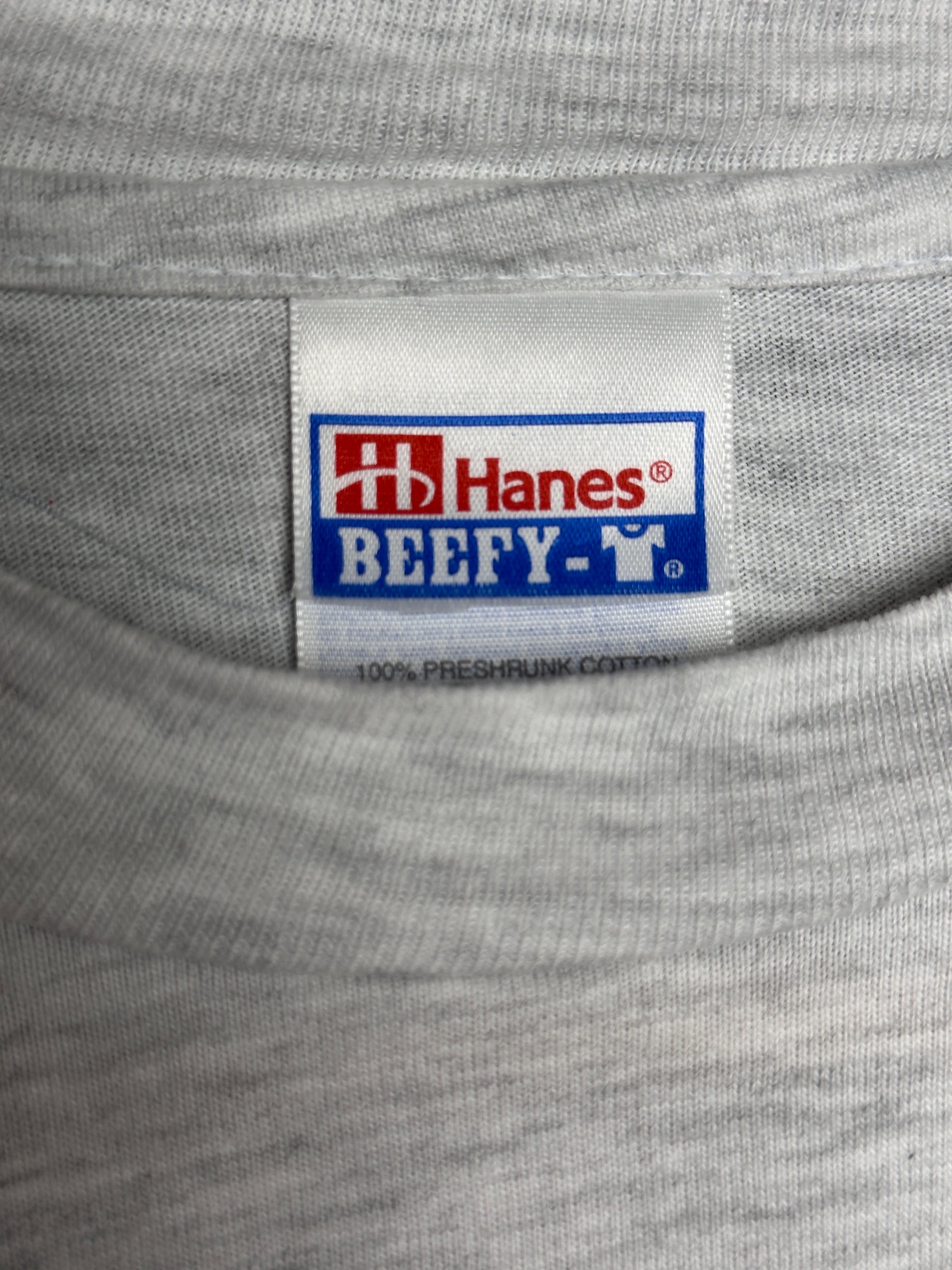 1990s Hanes Beefy T-Shirt Single Stitch Always Coca Cola XL