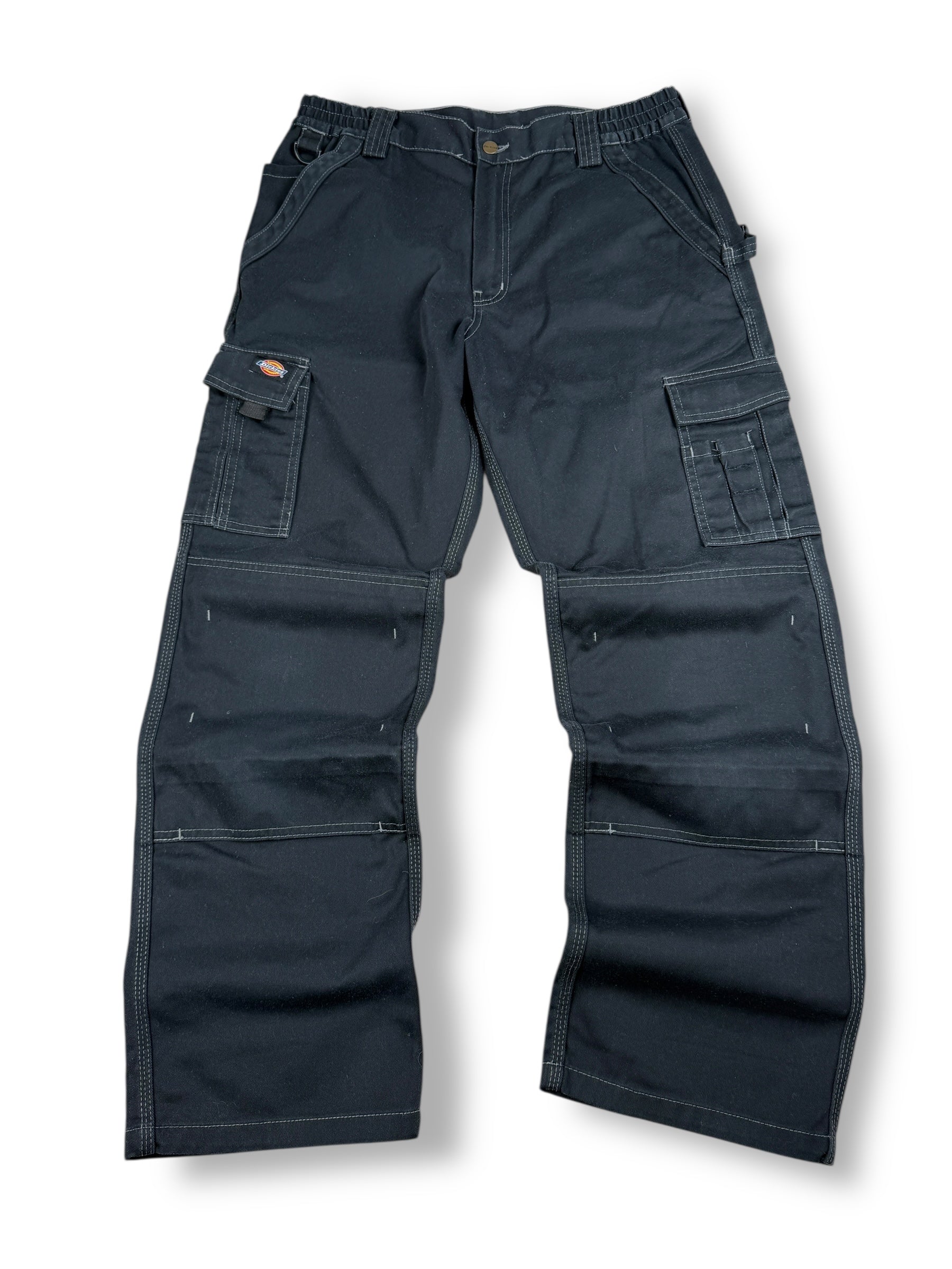 2000s Dickies Cargo Pants Schwarz | M